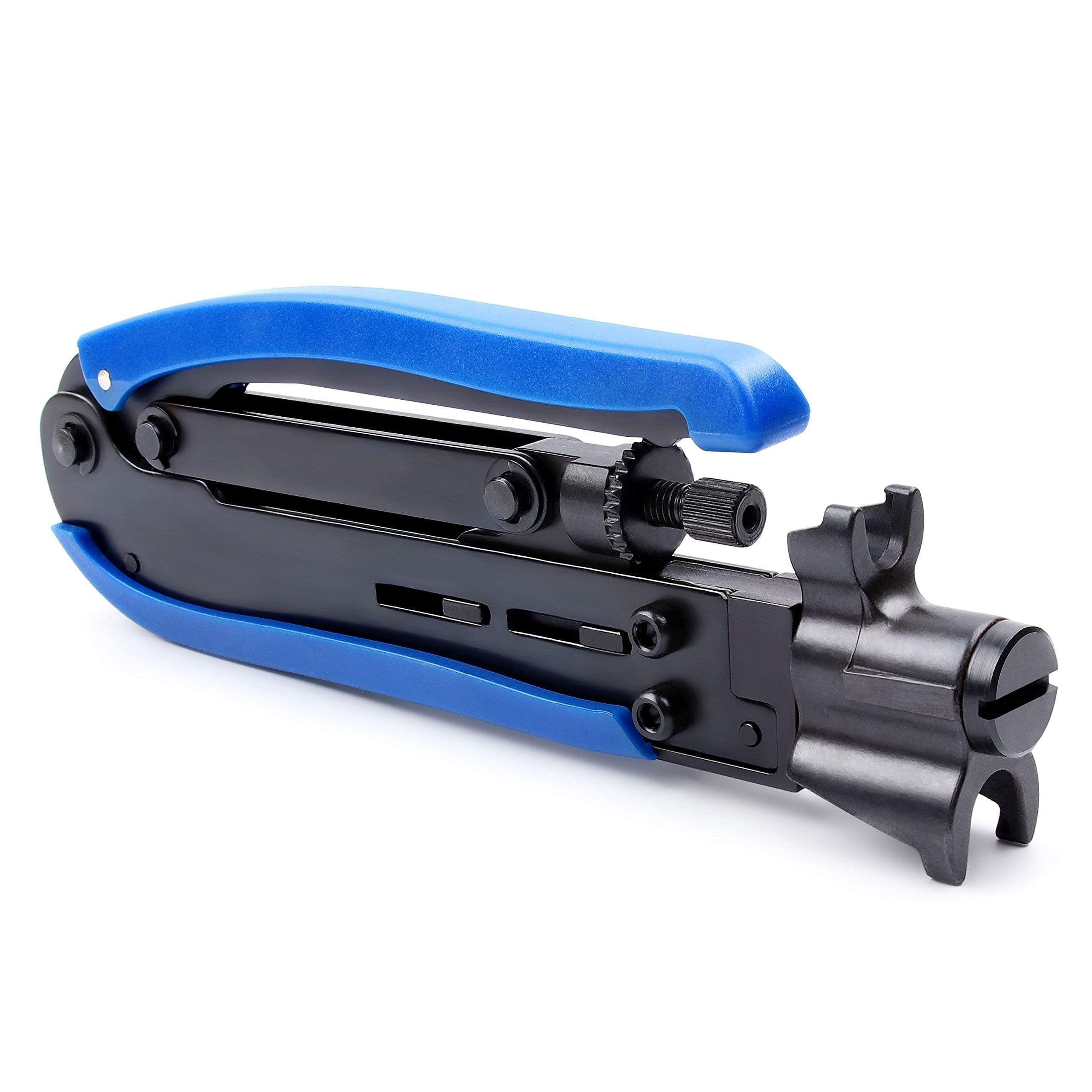 Yangoutool Coax Compression Tool, Coax Cable Crimper and RG6 Compression Tool for RG6, RG11 and RG59 Cable F-Connectors
