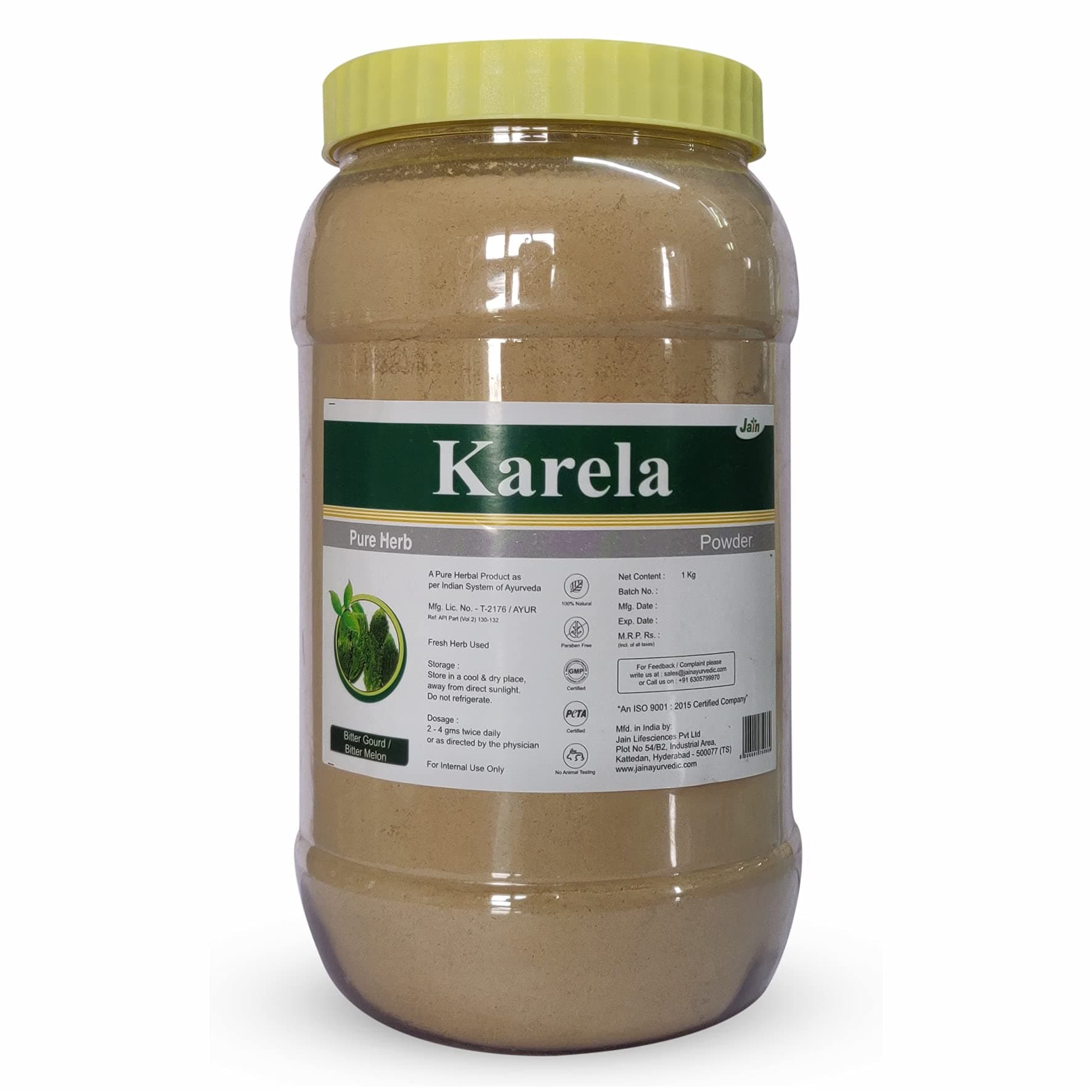 Jain Karela Powder - 1 kg