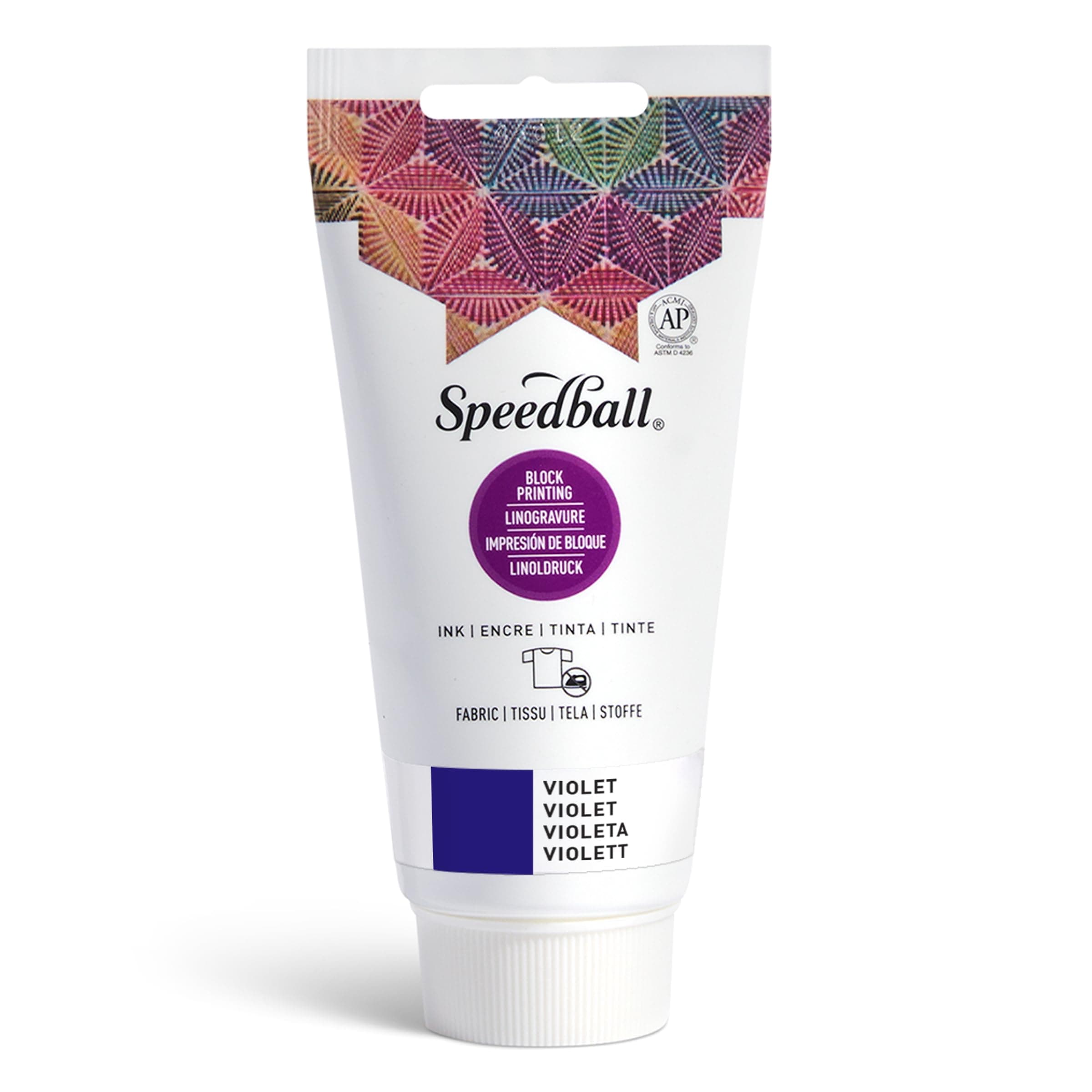 Speedball BLOCK INK FABRIC 2.5OZ VIOLET