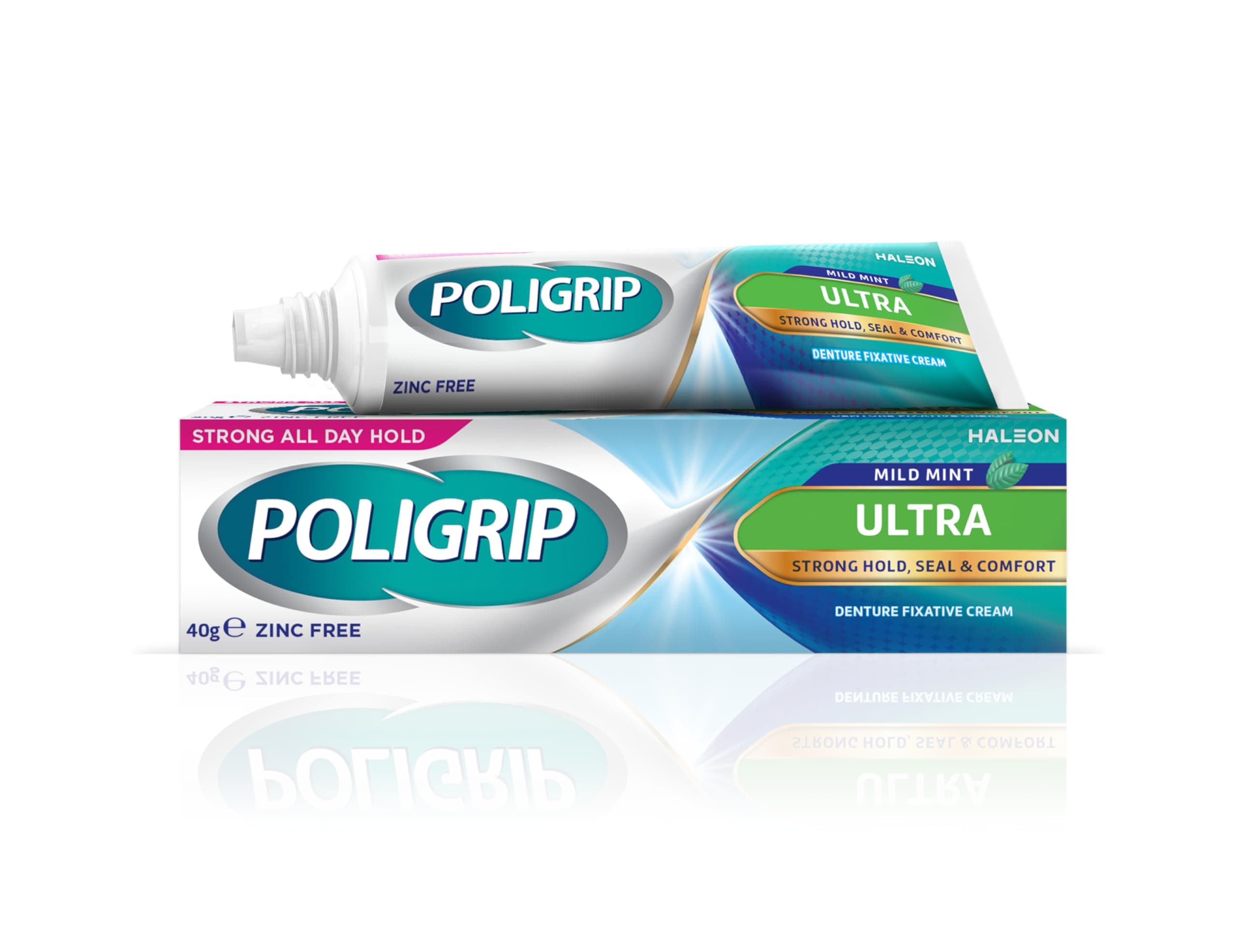 Glaxo Smith Klein Poligrip Ultra Denture Fixative Cream (40G)