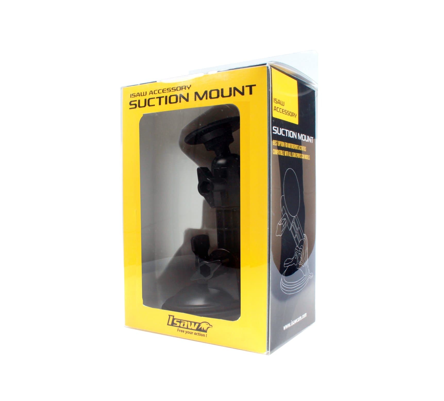 Isaw isaw-acc-04 – Suction Cup Bracket for Video Camera, ISAW Black