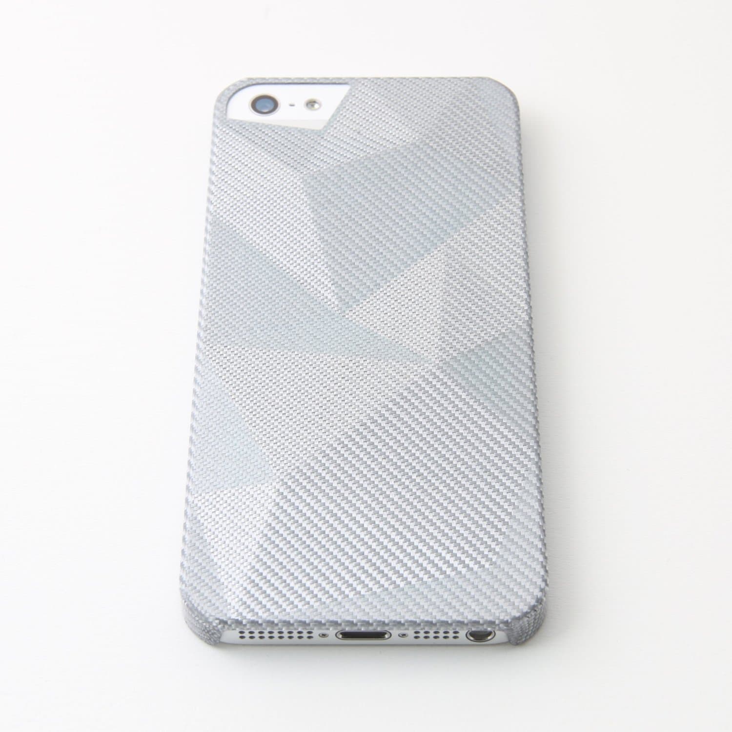 Real Carbon Fiber Case for Iphone 5s / 5 | Silver