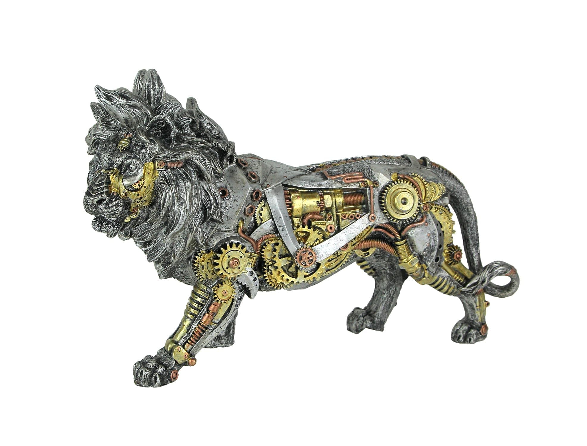 Everspring Import Company Steampunk Lion Figurine