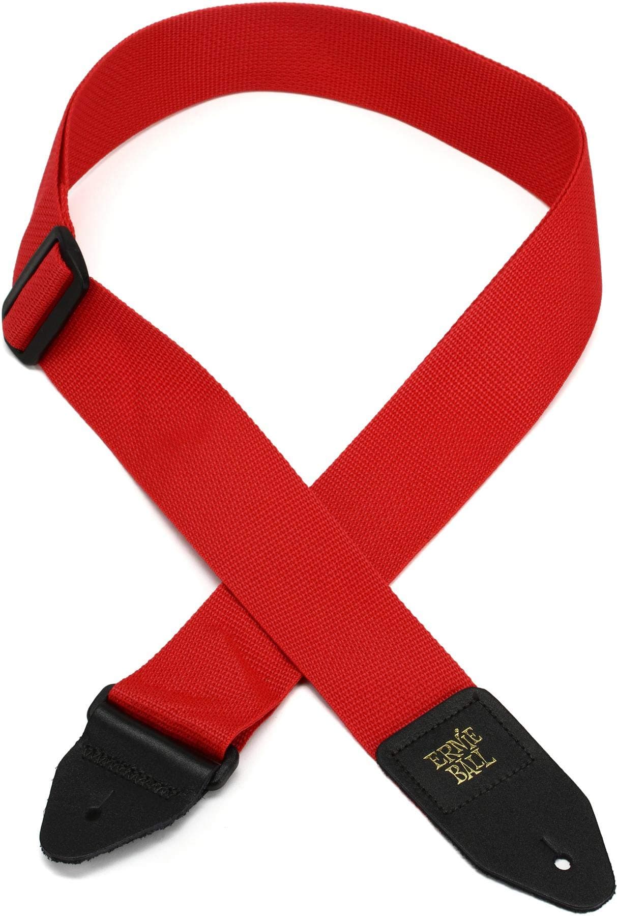 Ernie Ball Polypro Guitar Strap, Red (P04040)