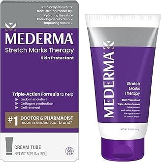 Mederma Stretch Marks Therapy - Prevents & Treats Stretch Marks, Safe for Pregnancy & Breastfeeding, Hydrates & Nourishes Skin, 5.29 oz (150g)