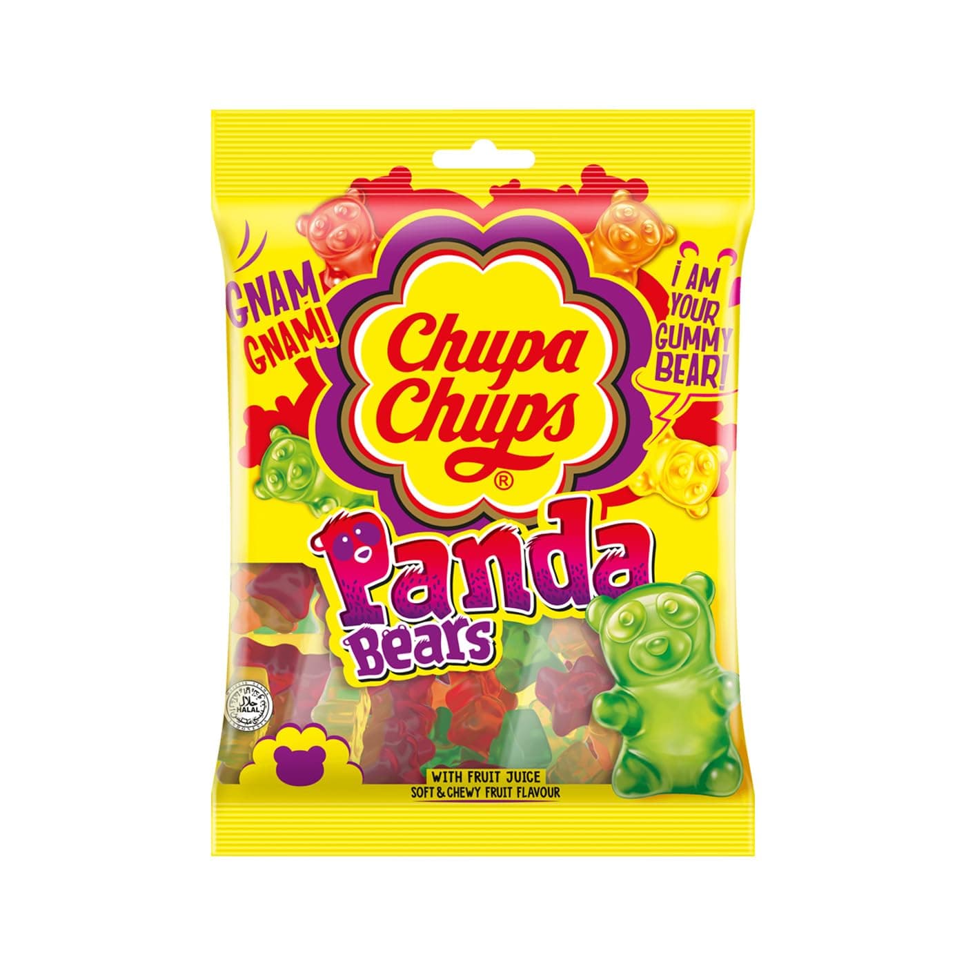 CHUPA CHUPS Panda Bears Jelly 160g