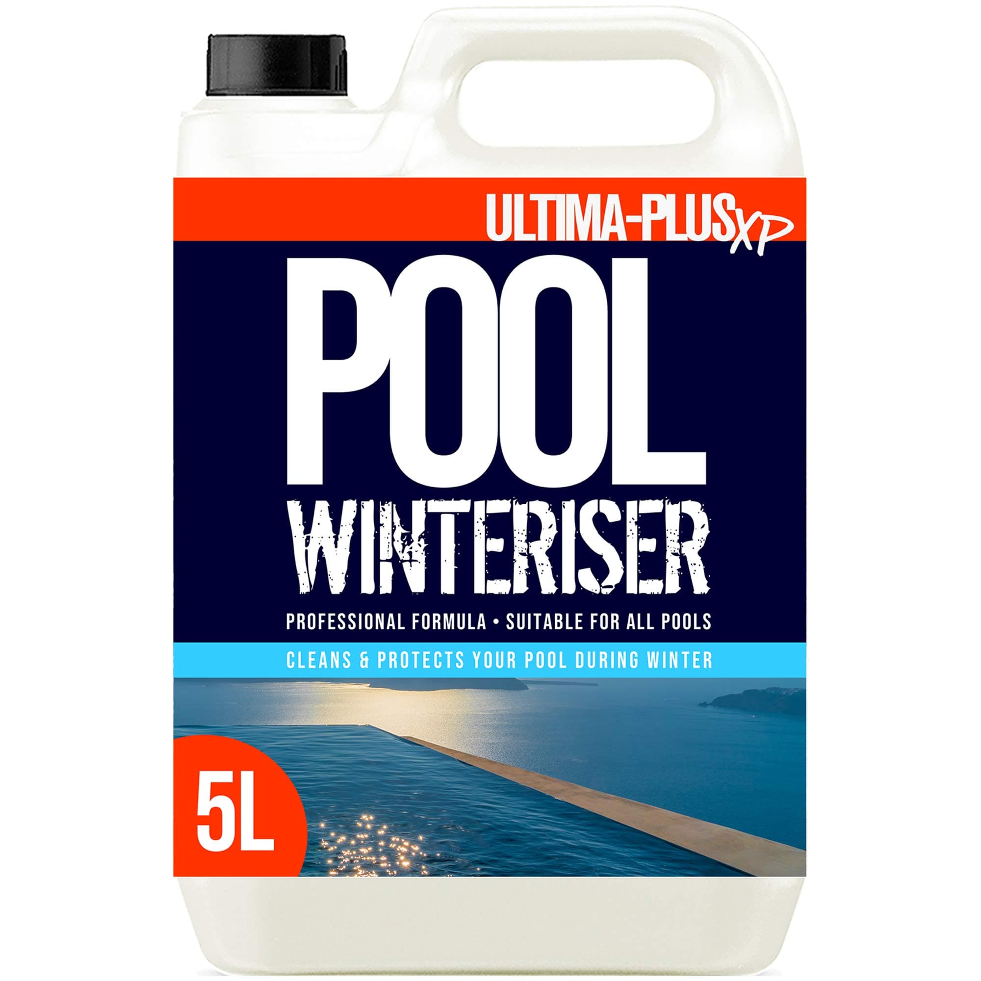 Ultima-Plus XP Pool Winteriser - Protects, Cleans & Prevents Limescale and Algae During the Winter Months - For all Hot Tubs, Spas and Whirlpools (5 Litres)