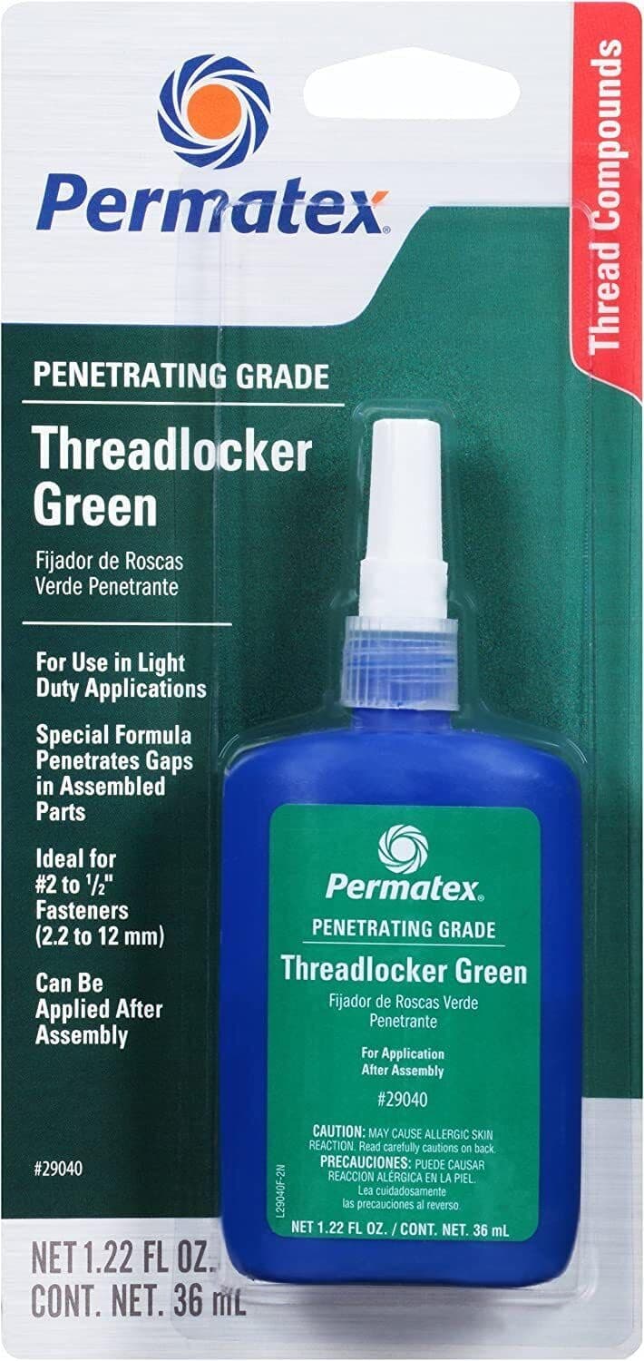 29040 Penetrating Grade Threadlocker Green, 36 ml
