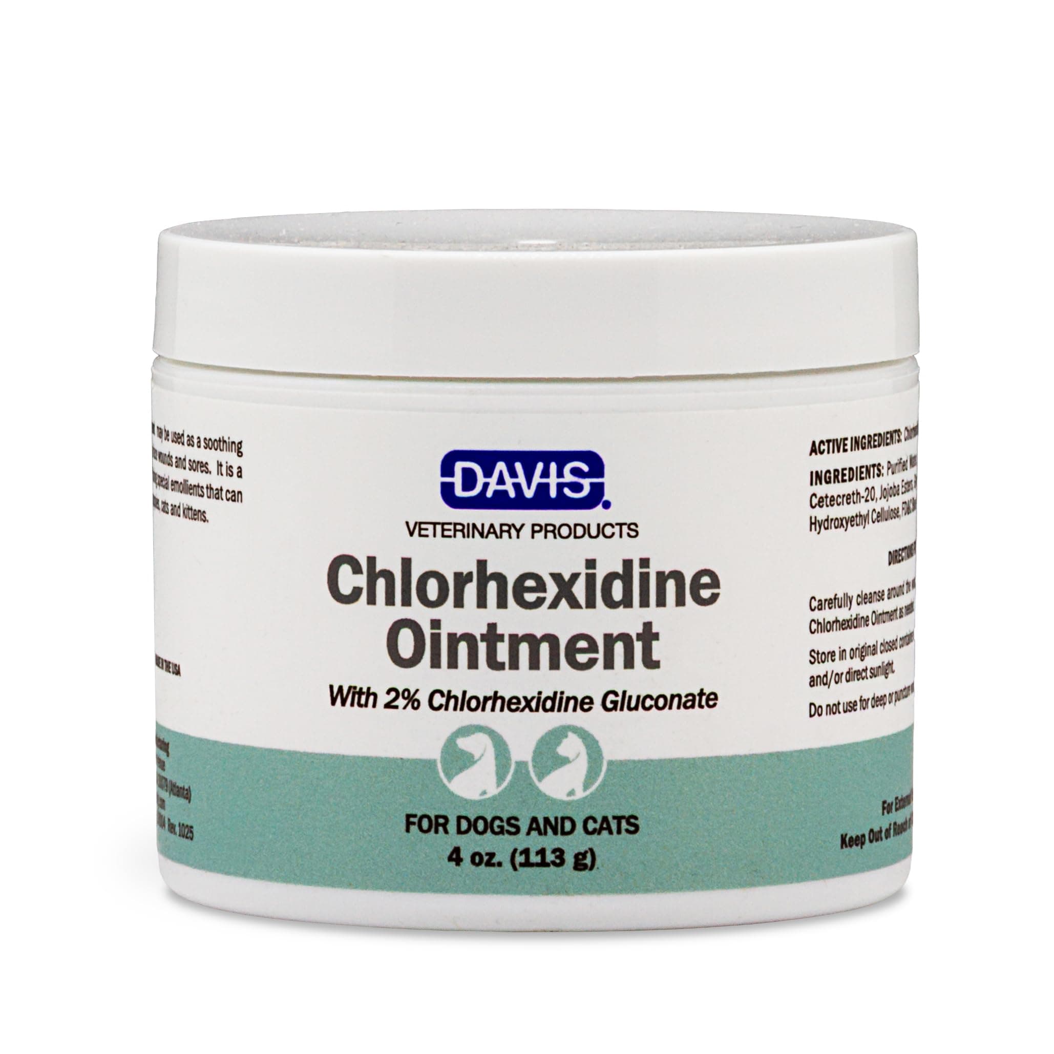 Davis 2% Chlorhexidine Ointment, 4 oz