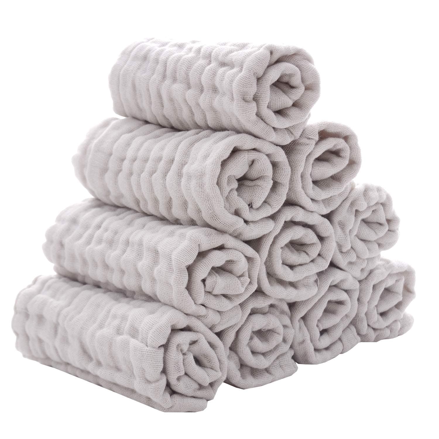 Baby  Washcloths(Grey)