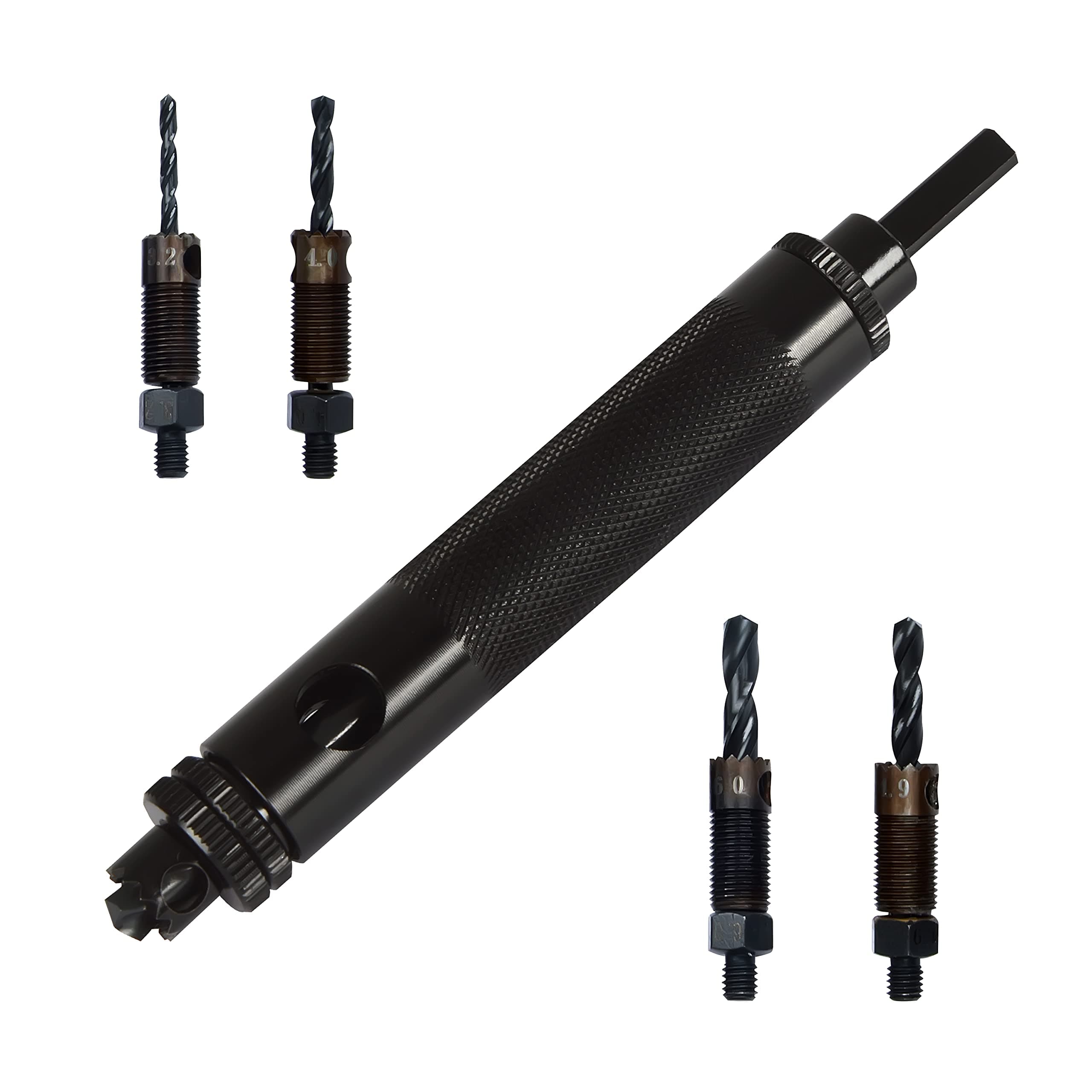Rivet Removal Tool, Rivet Removal Drill Bit, Suitable with Standard 1/8", 5/32", 3/16", 7/32" and 1/4" Rivets