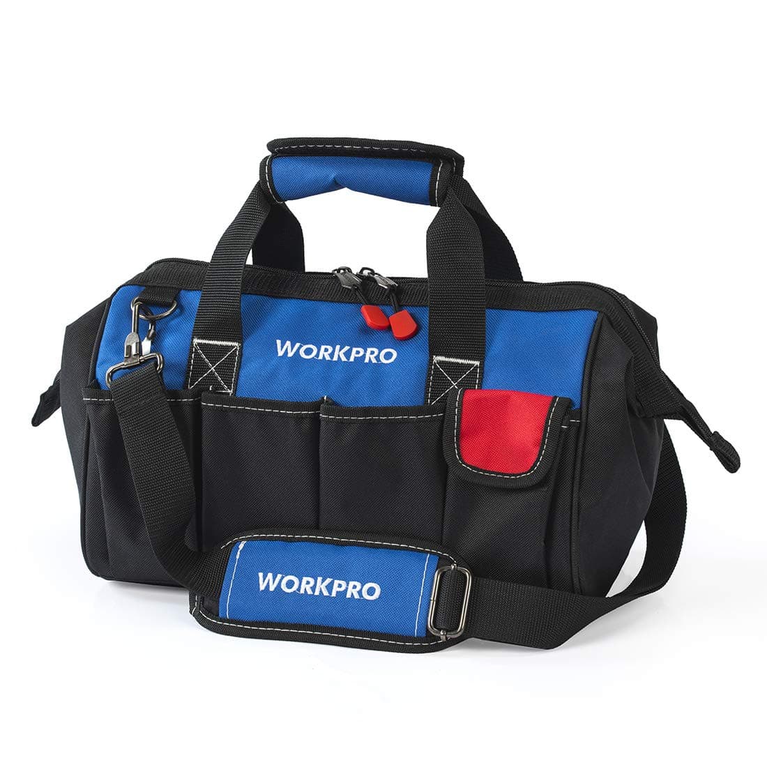14-inch Tool Bag, Multi-pocket Tool Organizer with Adjustable Shoulder Strap