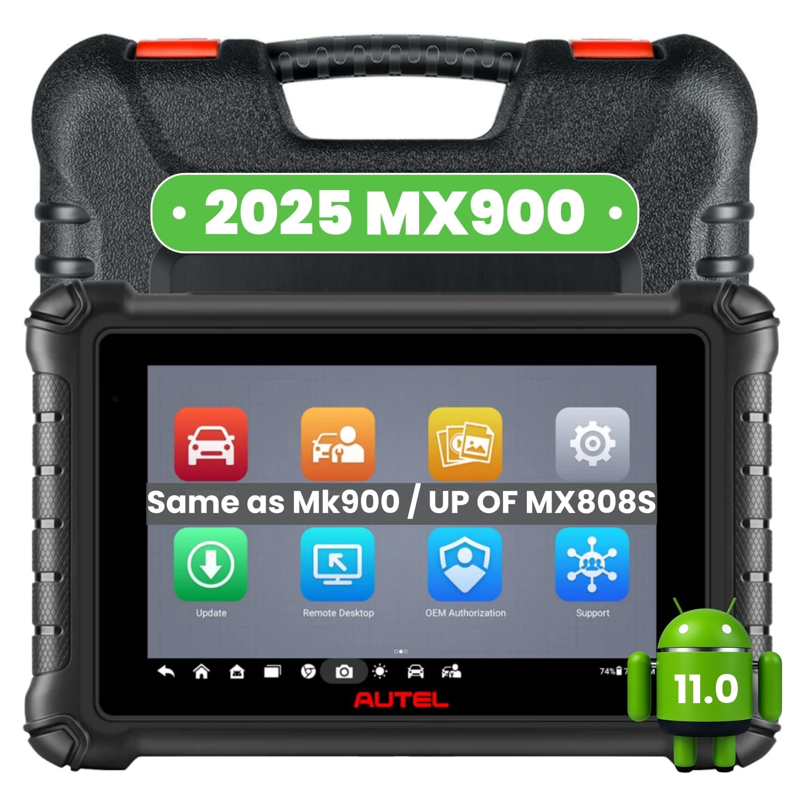 Autel Scanner Maxicheck MX900 OBD2 Scanner Tool MaxiCom MK808 PRO MX808S MK808 MK808BT DS808 MP808S 40 + Service Two-Way Scan Tool All System Diagnostics 10000+ Vehicle DoIP CAN FD