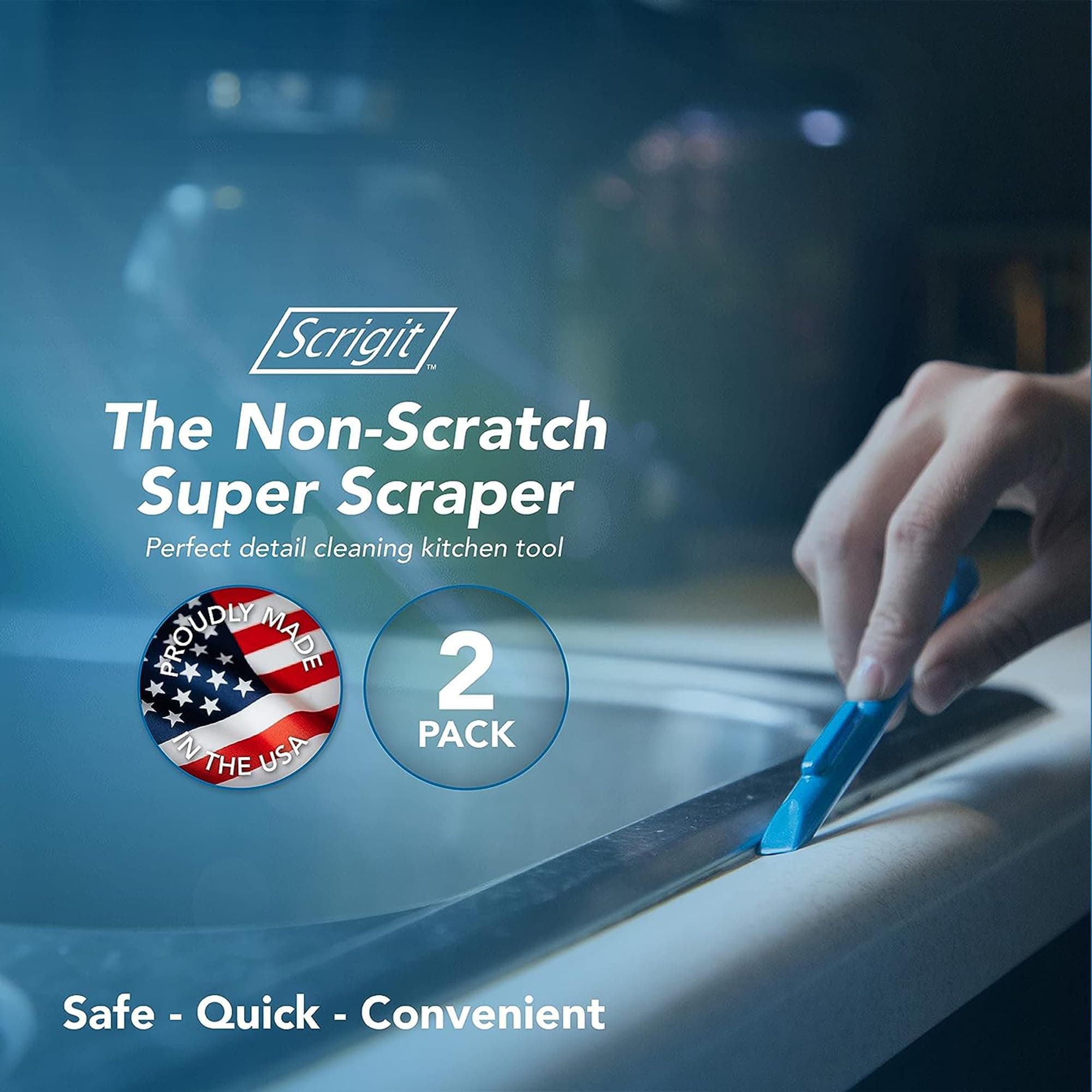 Scrigit Scraper Scratch Free Cleaning Tool (Pack of 5)