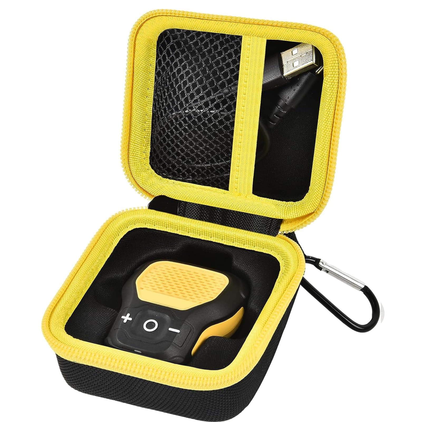 Comecase Case Compatible with DEWALT Wearable Bluetooth Speaker, Magnetic Clip-On Wireless Portable Mini Speaker Storage Holder Bag (Box Only)
