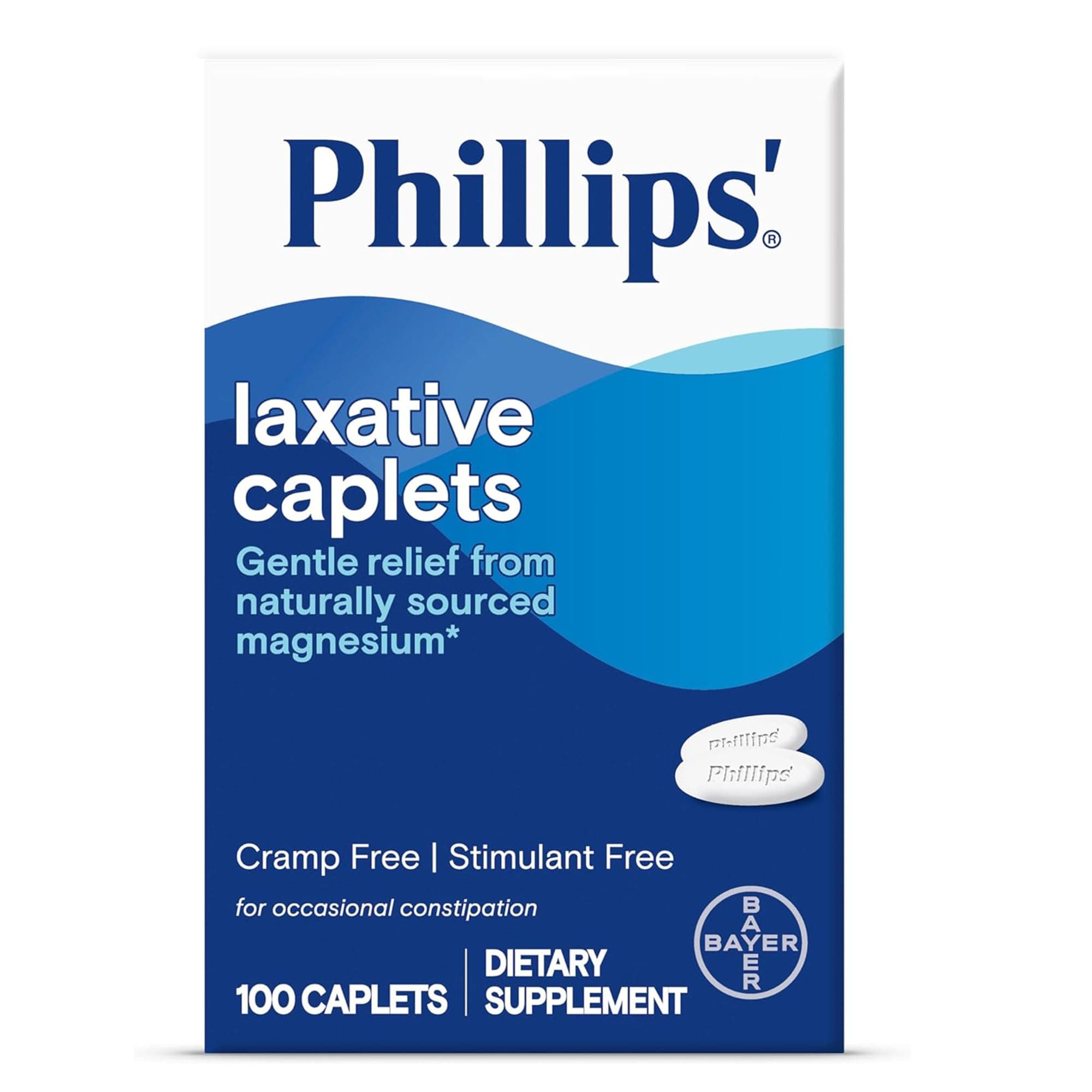 Bayer Healthcare Phillips' Caplets 100 cplts