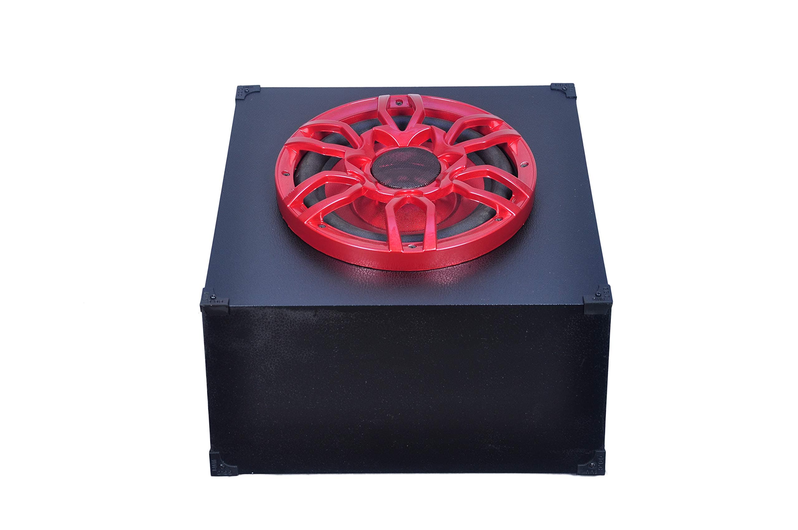 FREDO 10" Ruby Red Passive/Sealed AutoGrade/Home Audio Subwoofer 8 Ohms/RMS 100Watts. PMPO 3600Watts