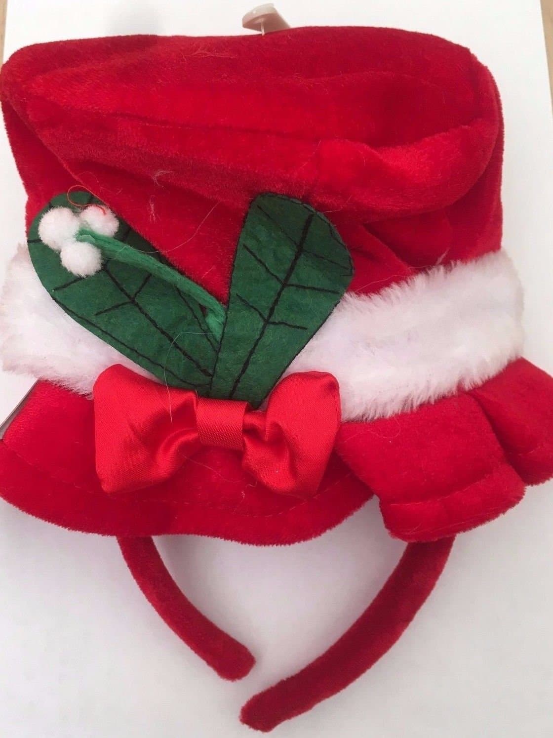 Christmas Santa Mistletoe Headband