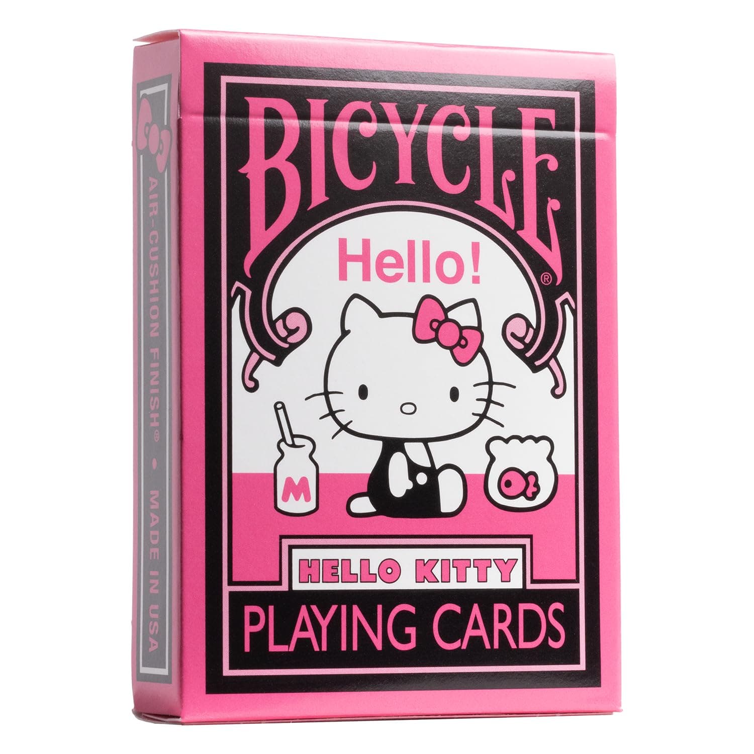 Bicycle Hello Kitty Playing Cards Black & Pink 1 Deck