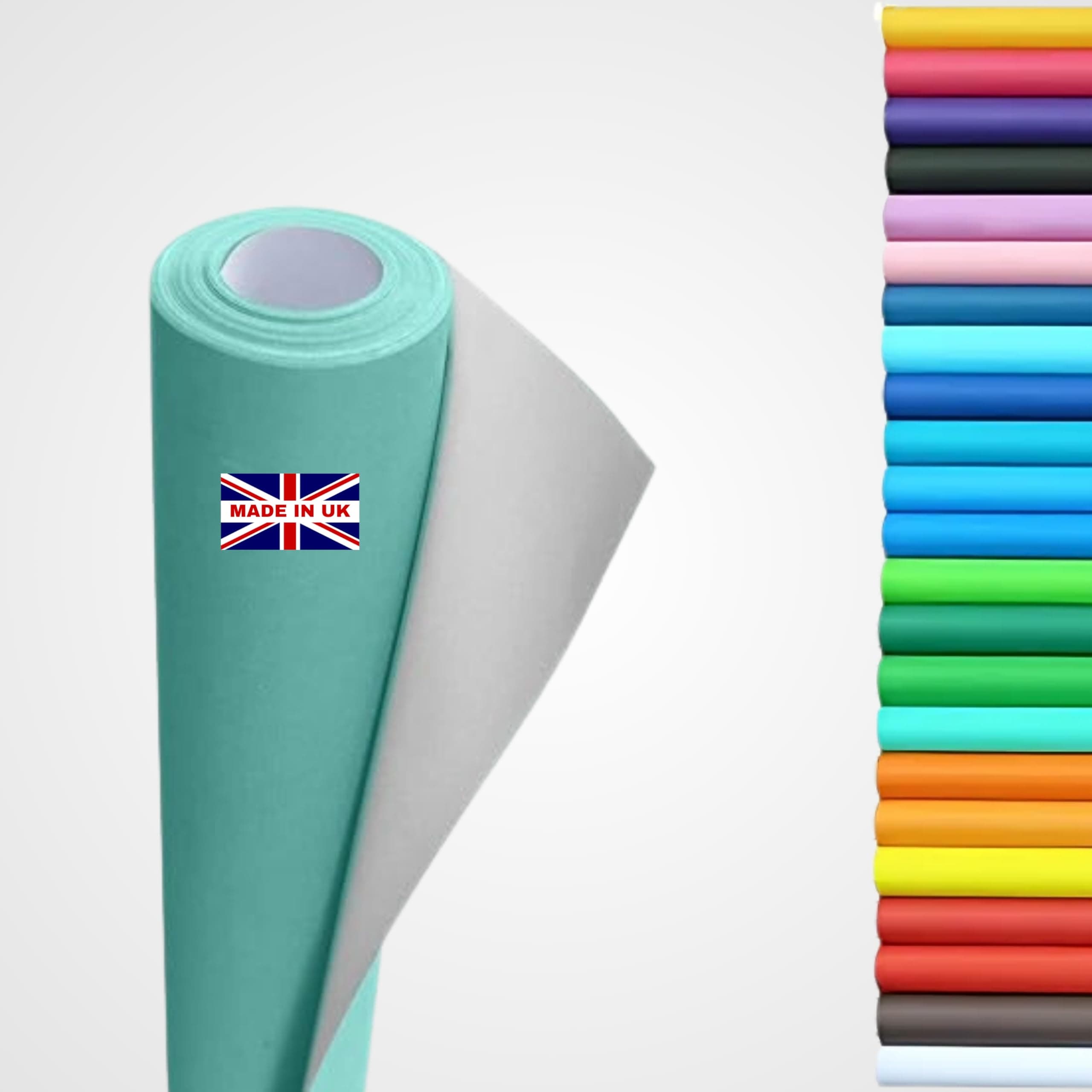 Wrapping Paper roll, Large Display Poster Paper Roll, Backing Paper 10m x 76cm - 80gsm Art, School Craft, Packing, Table Runner, Notice Boards, Drawing, Painting, Backdrop, Kraft Paper. (Mint Green)