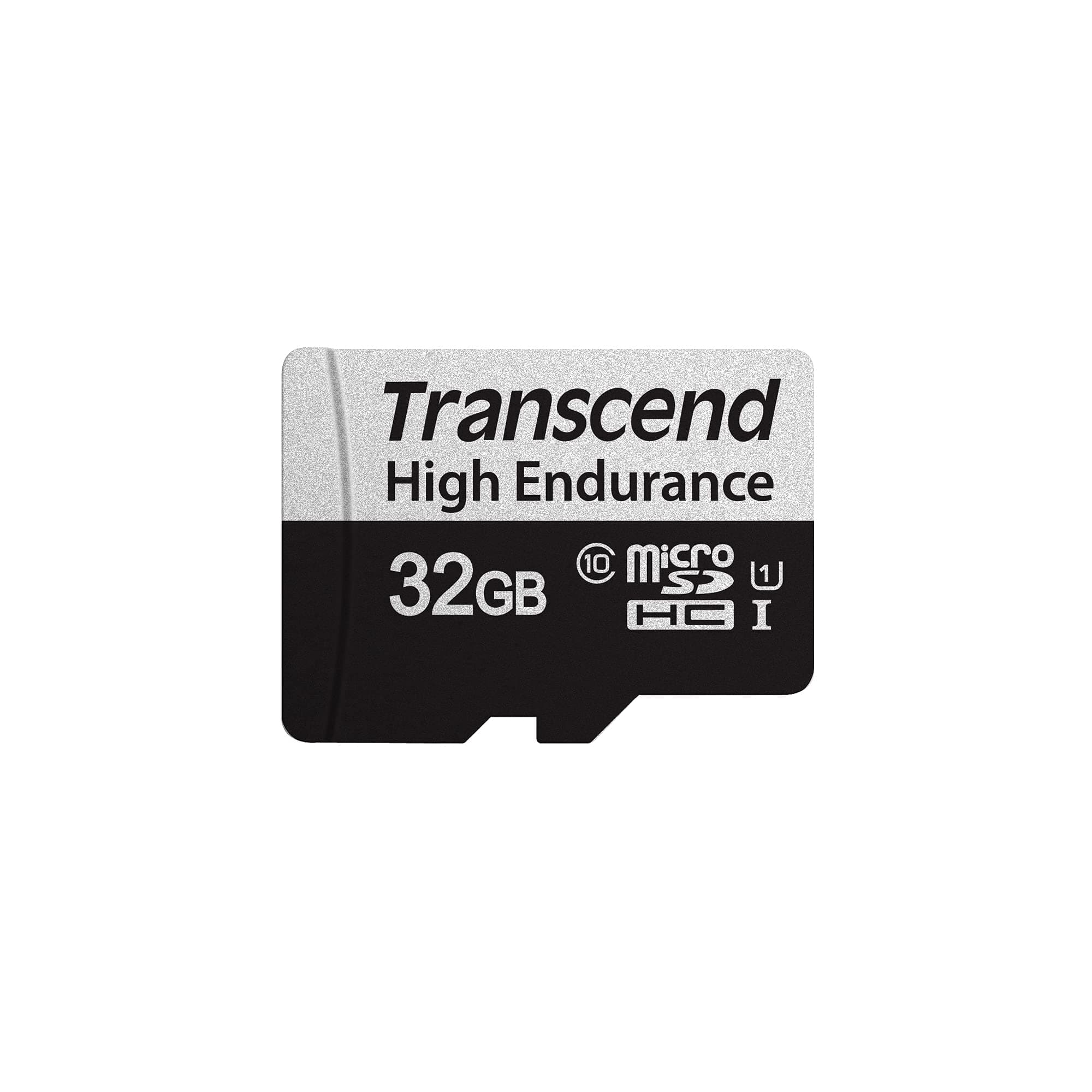 Transcend TS32GUSD350V-E Heavy Duty MicroSD UHS-I U1 Class 10 Dash Cam for Security Cameras, Nintendo Switch, Operation Verified, SD Card Converter Adapter Included