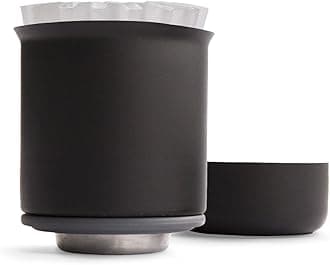 Fellow Stagg Pour-Over Coffee Dripper 20 oz [XF], For Brewing a 20 oz cup of Coffee, Stainless Steel Double Wall Vacuum Insulated, Non-Clogging, Fast Drip, Portable Coffee Maker + 20 Filters