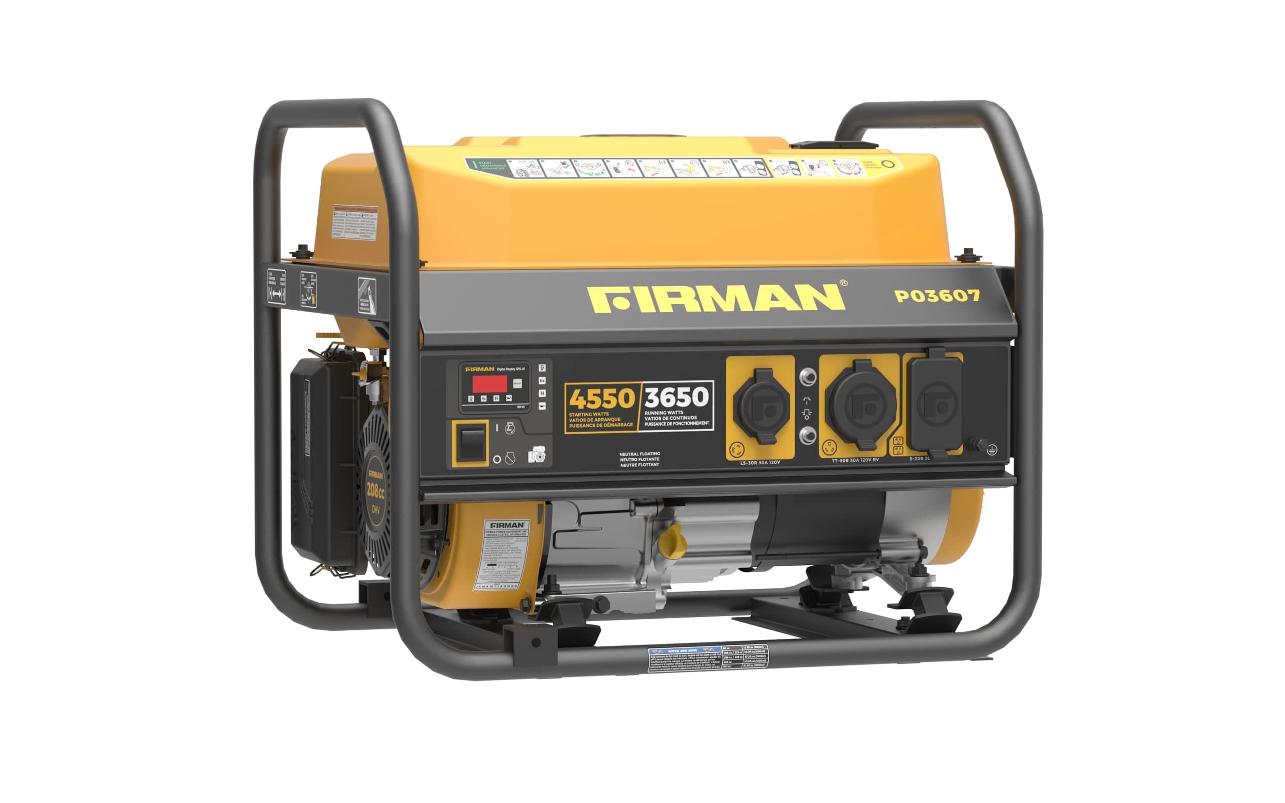 FIRMAN P03607 Extended Run Time Portable Generator