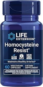 Homocysteine Resist Vegetarian Capsules, 60 Count