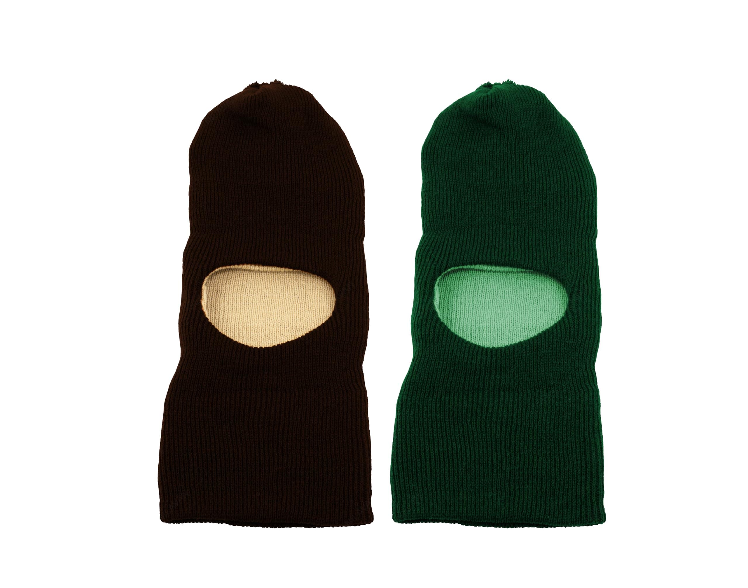 Unisex Double Sided Woolen Monkey Caps for Babies (Set of 2) | Soft Light Weighted Cap for Infants