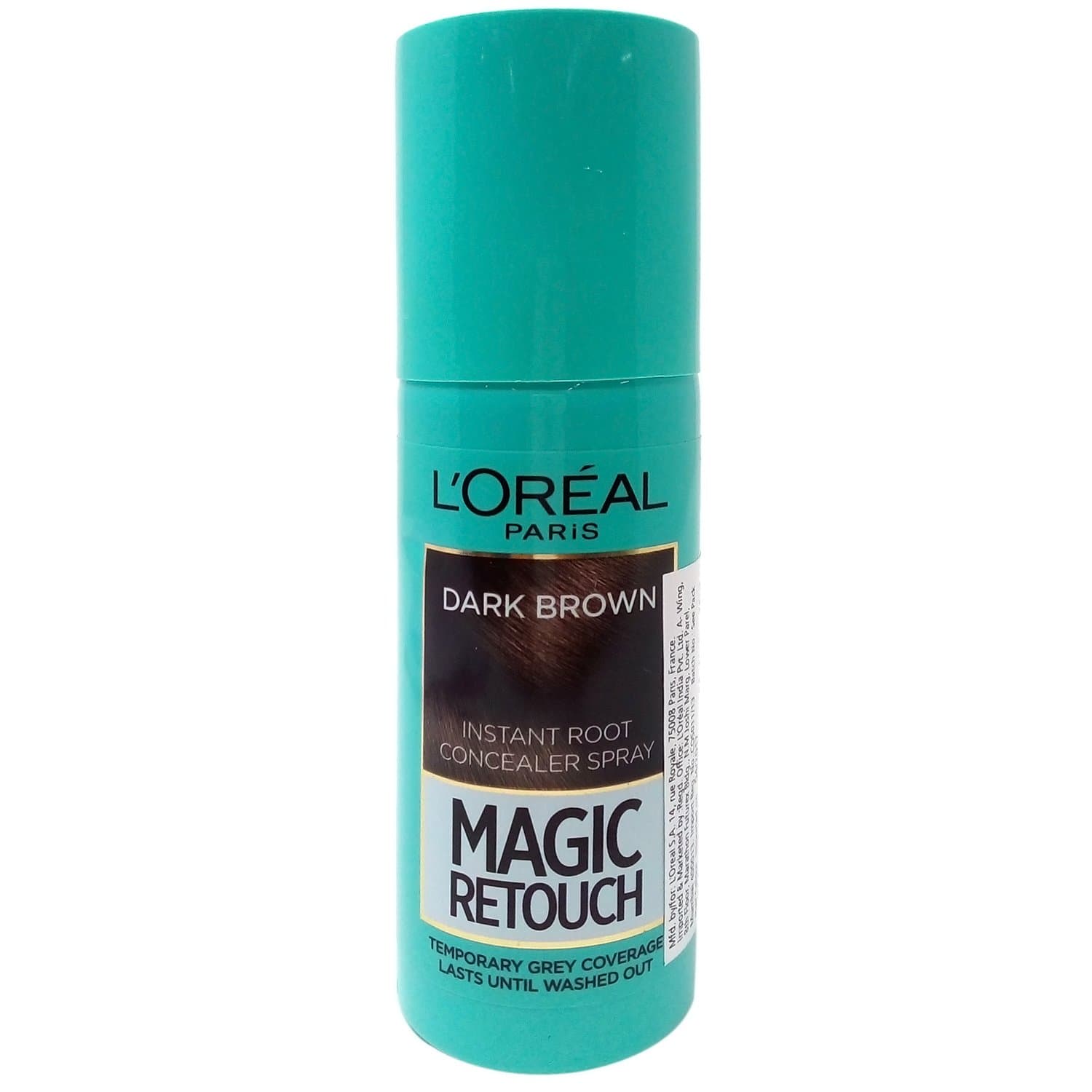 L'OREAL PARIS Magic Retouch Instant Root Concealer Spray - Dark Brown, 75Ml Bottle