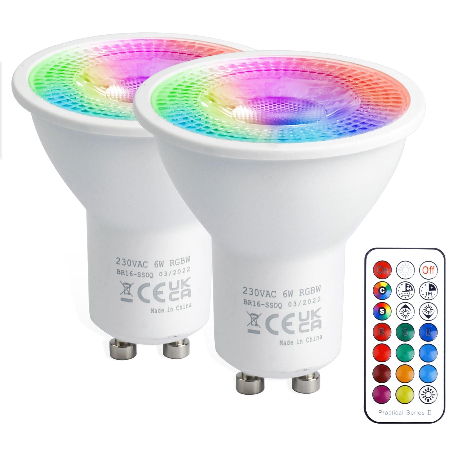 GU10 RGB LED Bulbs