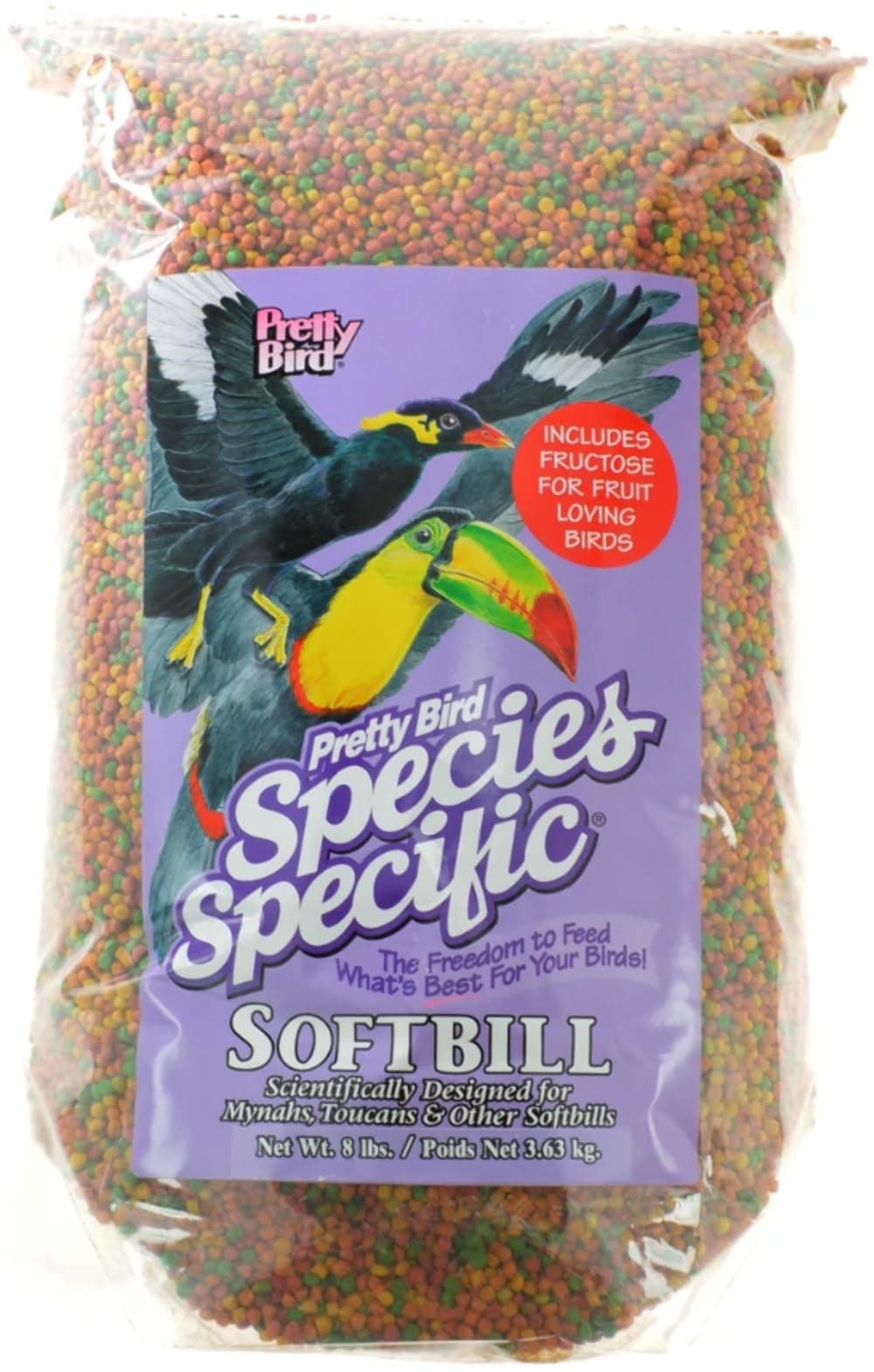 International Softbill Small with Fructose 8lb
