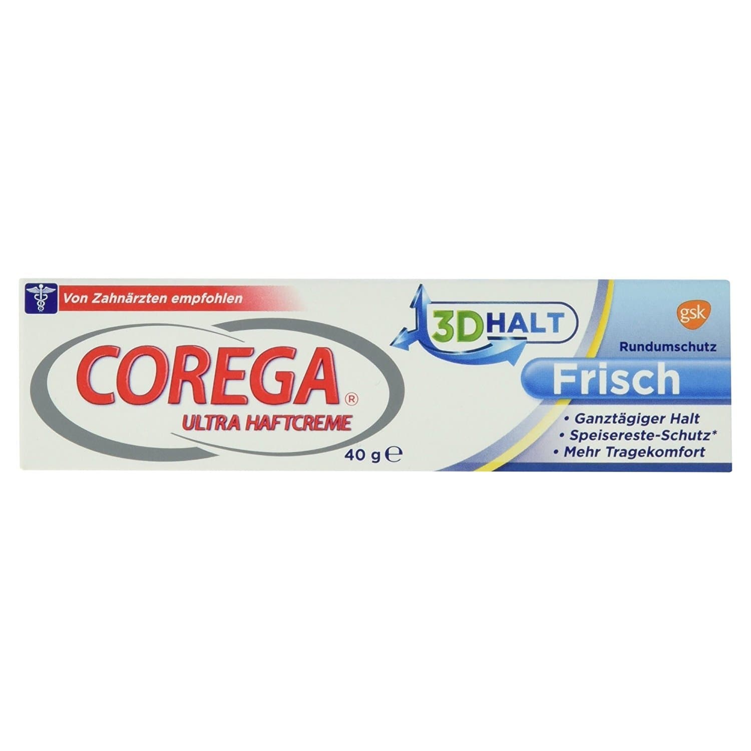Denture Adhesive Cream Fresh, 40g