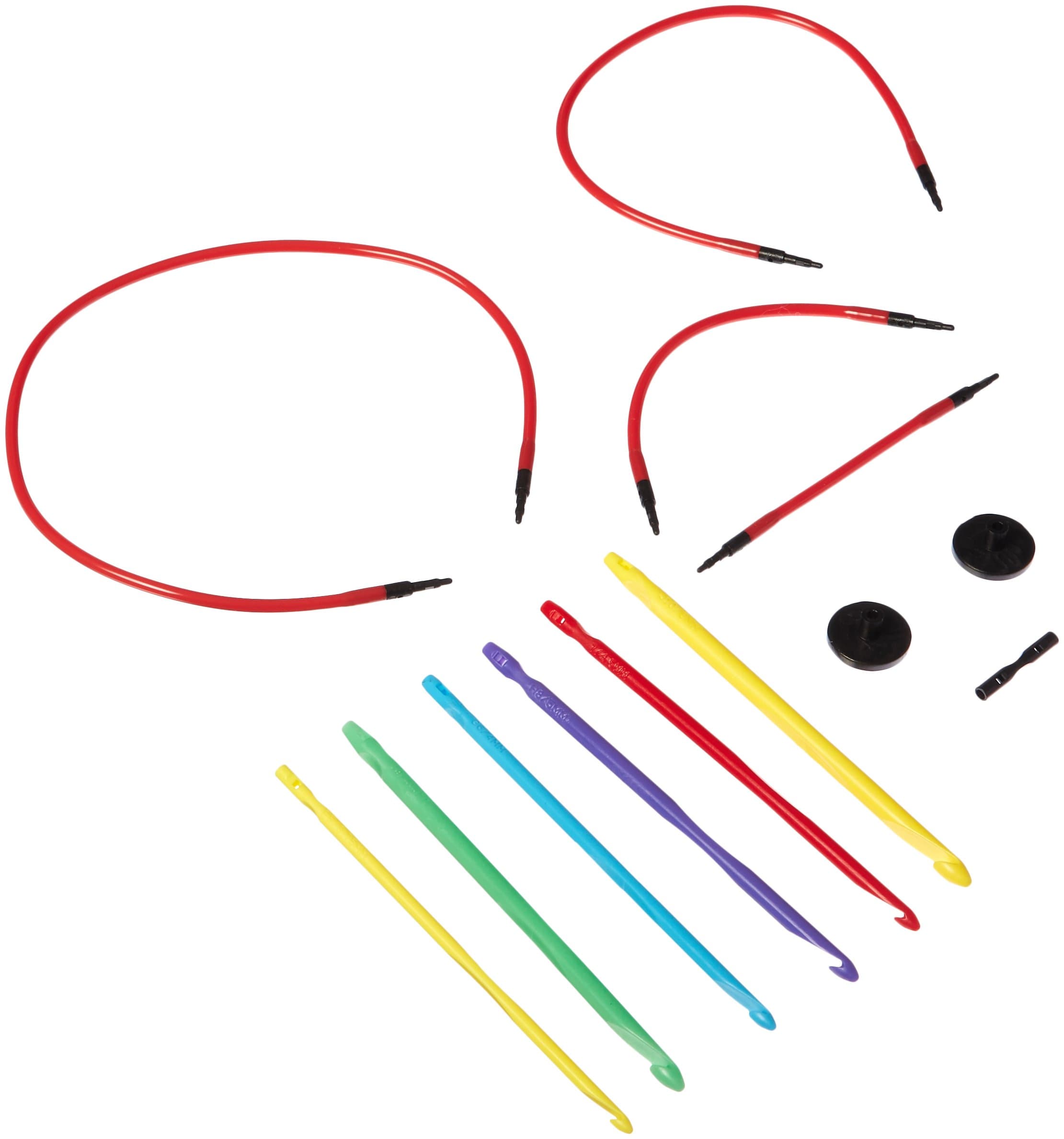 Interchangeable Crochet Hook Set, USF 5/3.75mm-J10/6mm (L2CF5-J10)