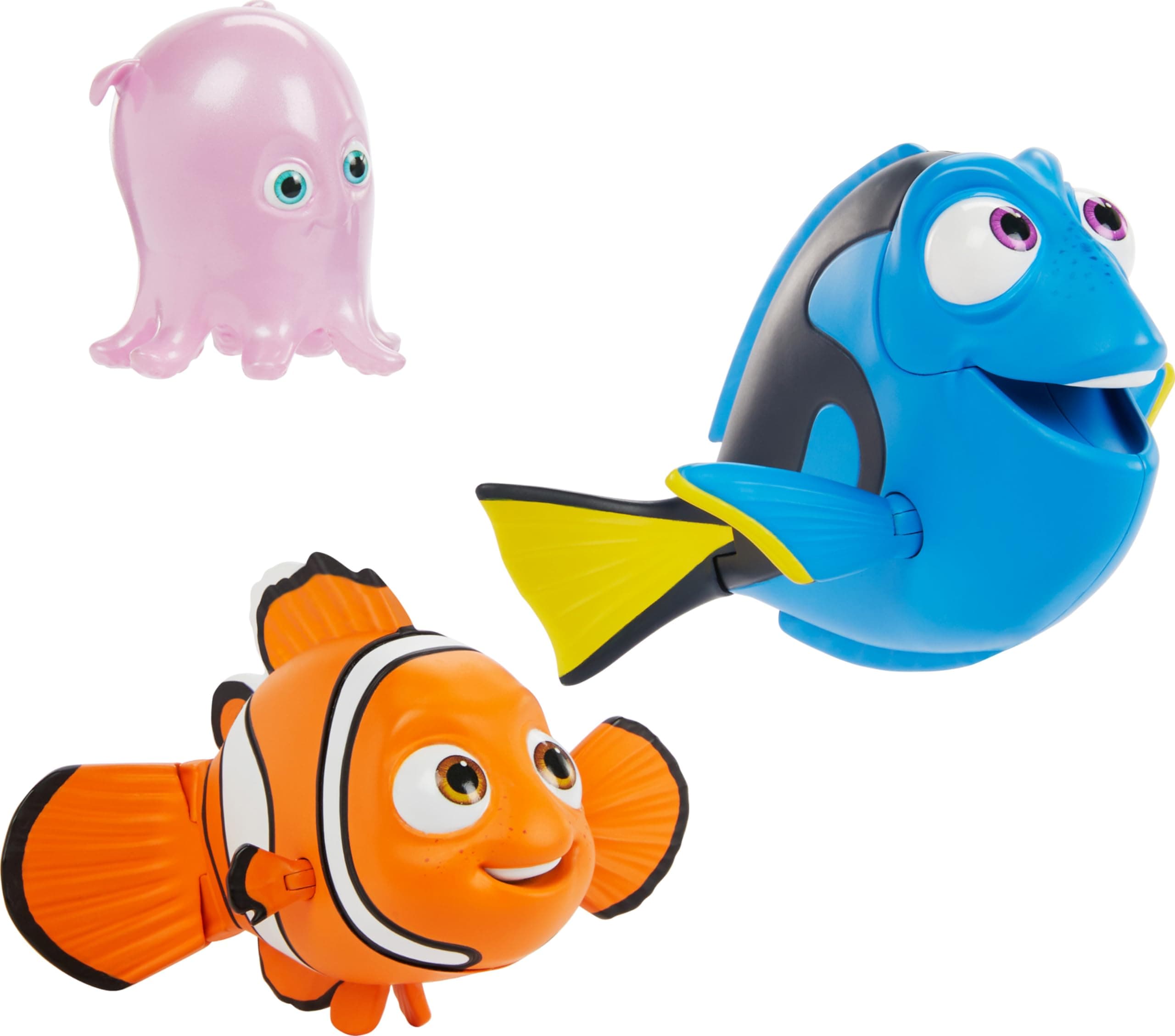 MattelDisney Pixar Finding Nemo Action Figure Storyteller 3 Pack, Nemo Dory and Pearl Characters, Posable Movie Toys at 4-inch Scale