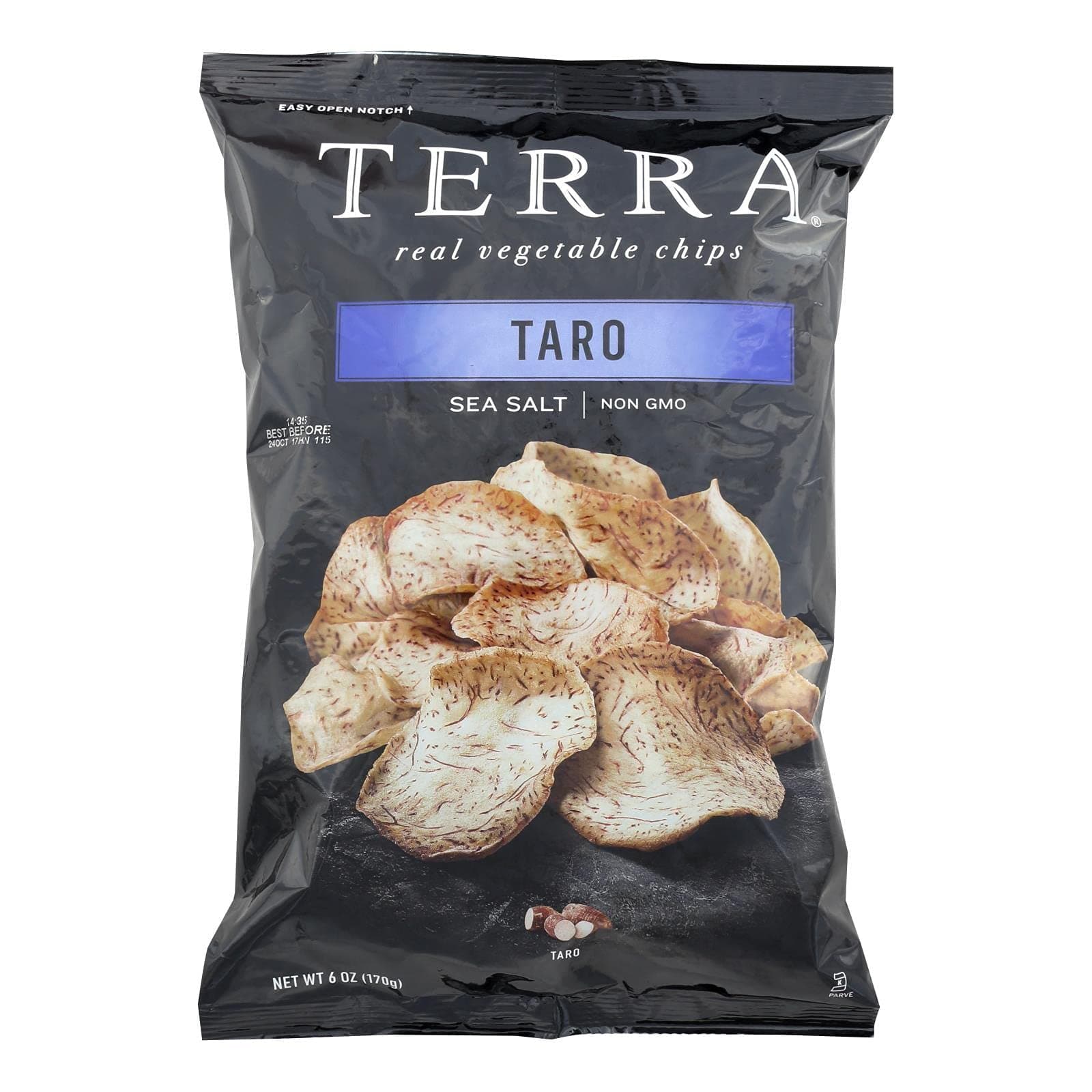 Terra Original Taro Chips, 6 Ounce -- 12 per case.