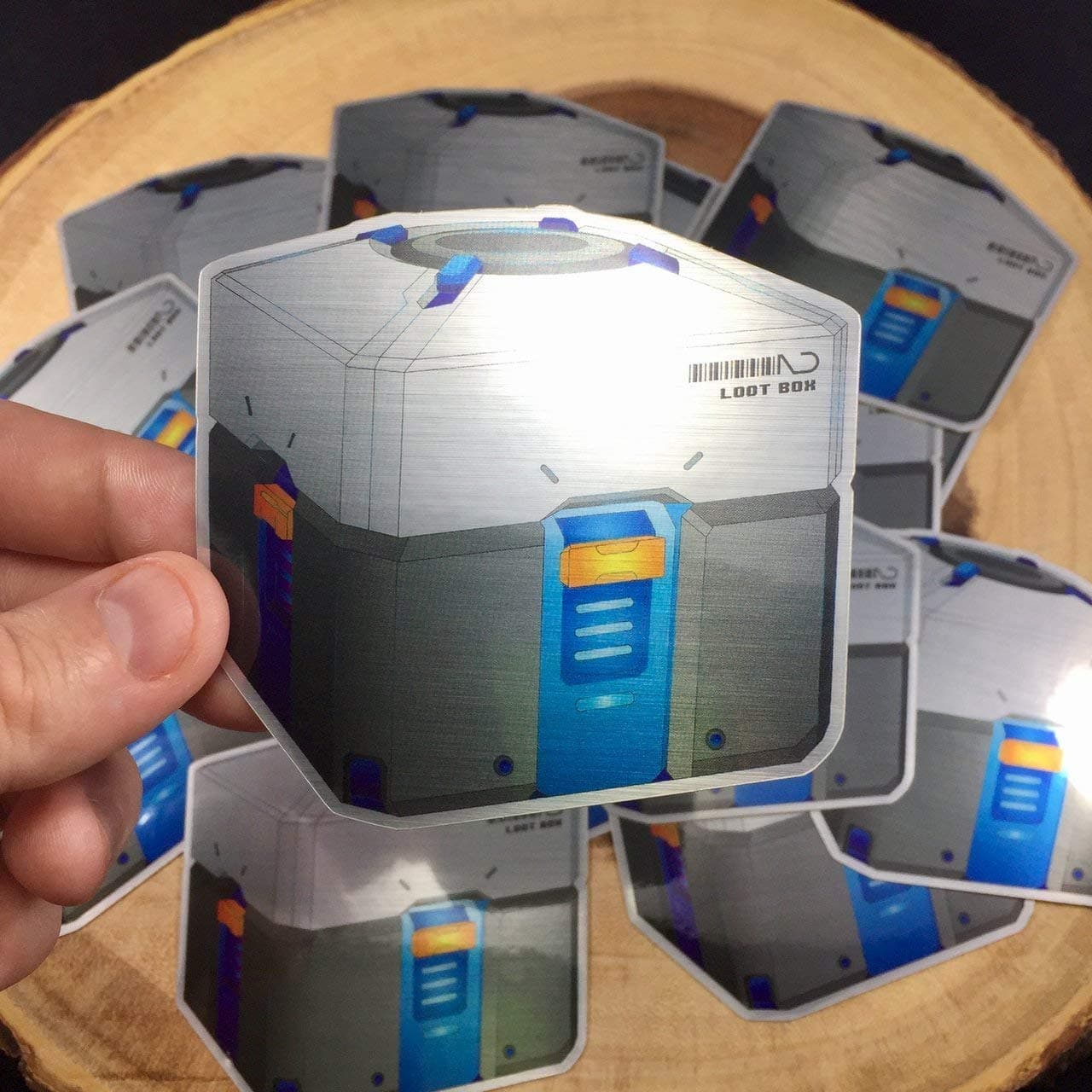 Loot Box | Brushed Alloy Sticker