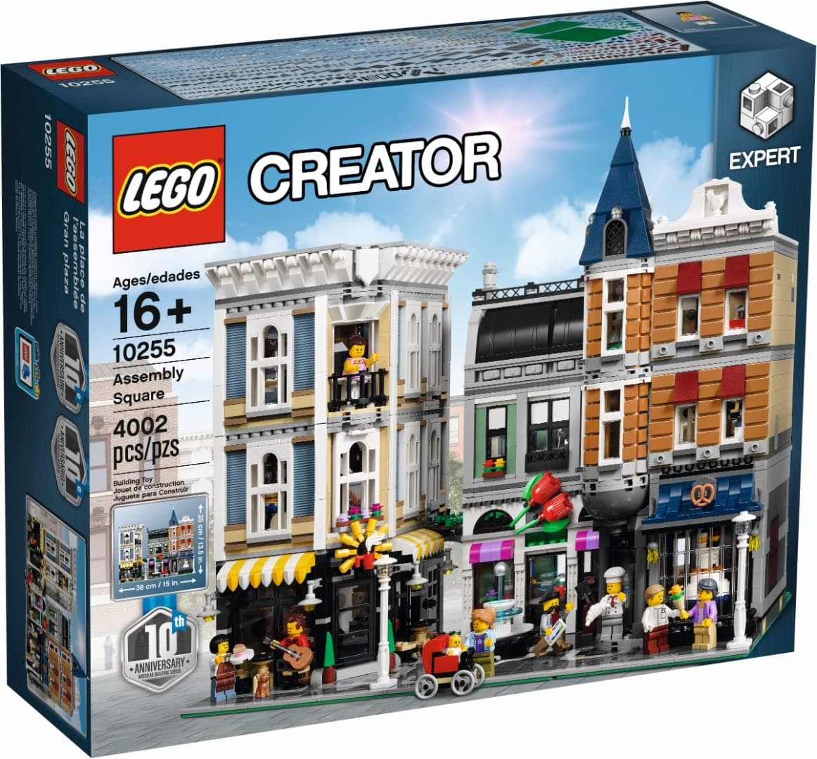 Creator Expert Assembly Square 10255 Building Kit, for 192 months to 252 months(4002 Pieces)