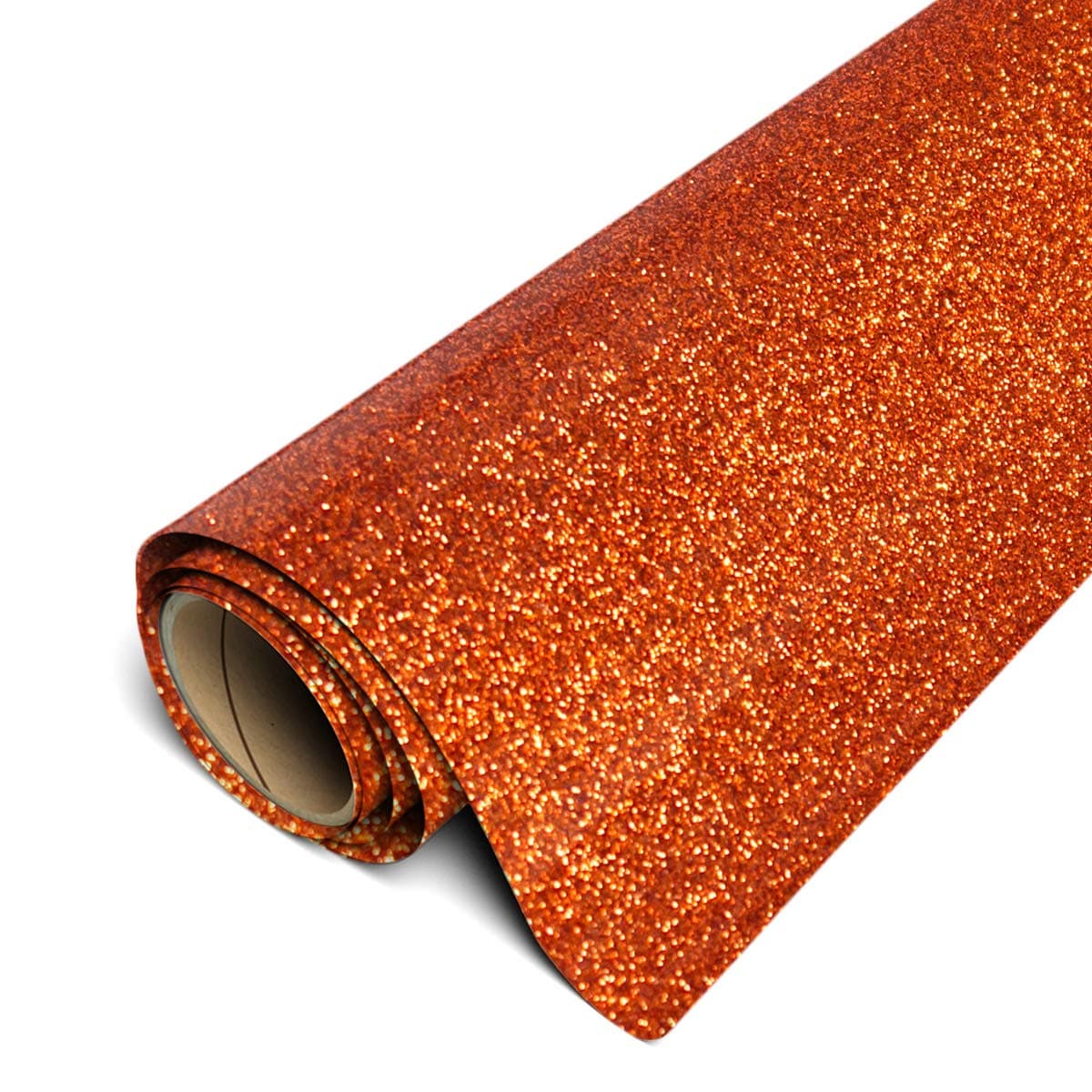 Siser Glitter HTV 20" x 3ft Roll - Iron on Heat Transfer Vinyl (Copper)