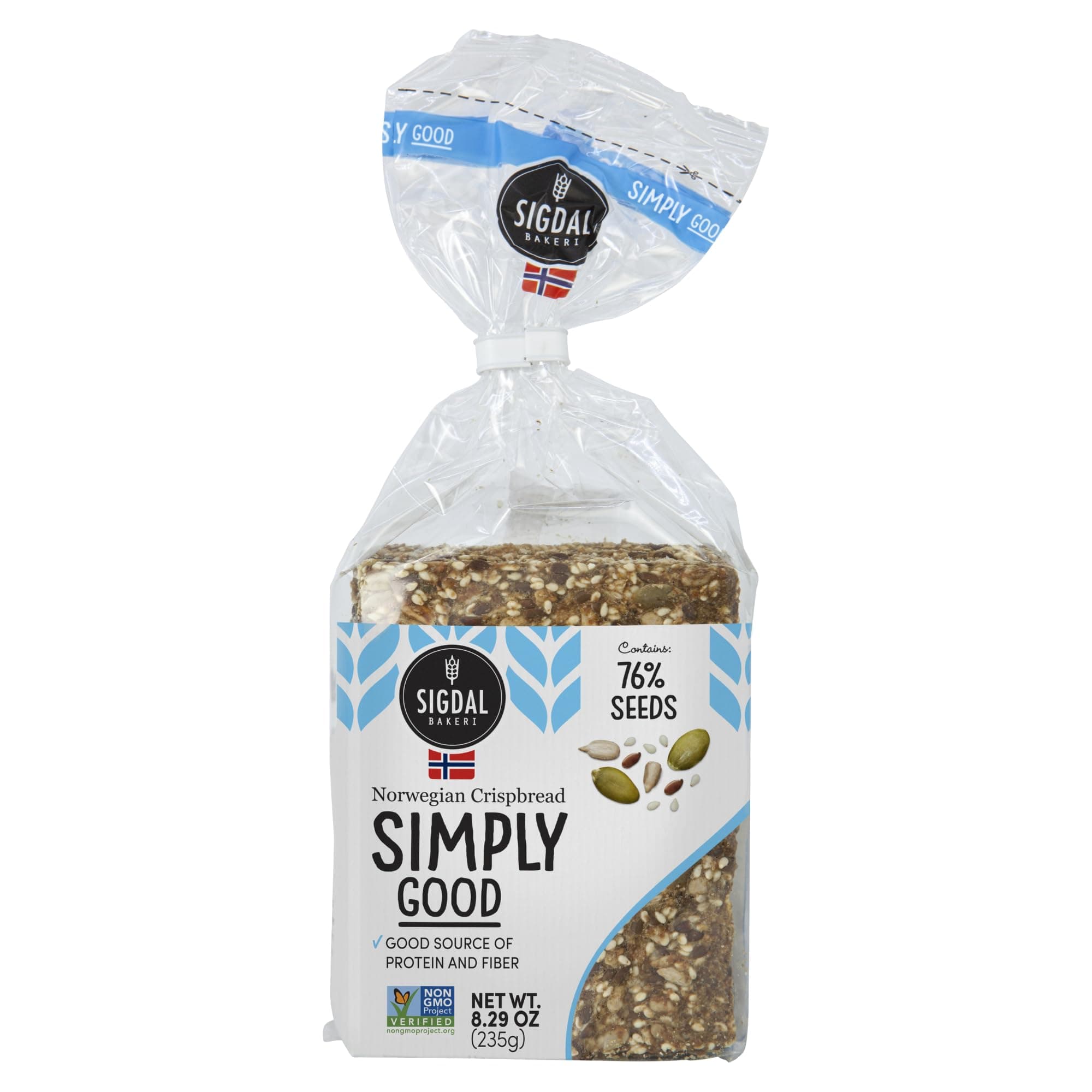 CRISPBREAD - SIMPLY GOOD - 8.29OZ (2 Pck)