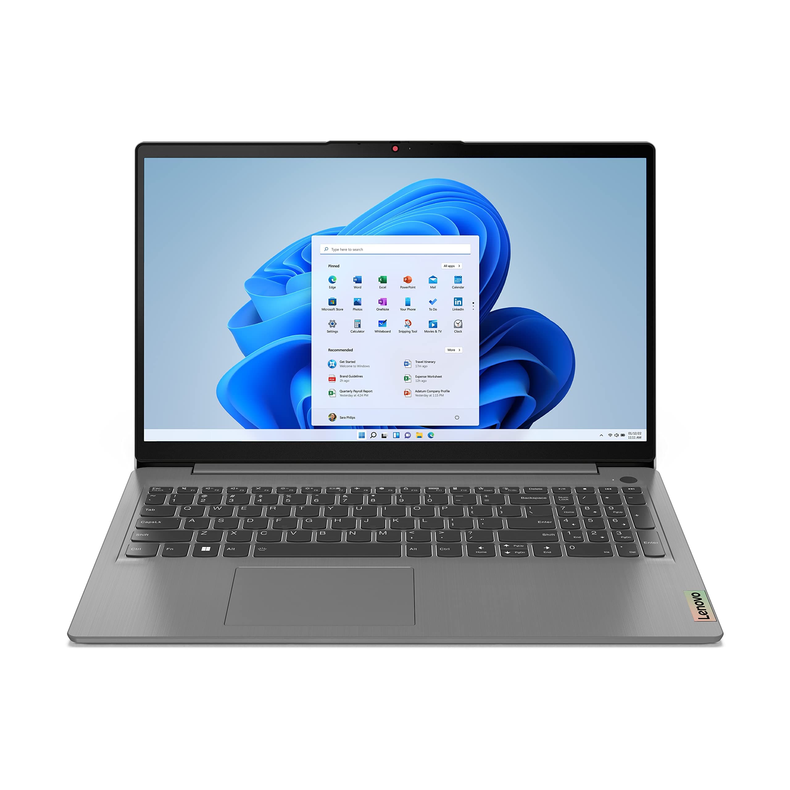 2022 - IdeaPad 3i - Essential Laptop Computer - Intel Core i5 12th Gen - 15.6" FHD Display - 8GB Memory - 512GB Storage - Windows 11 Pro