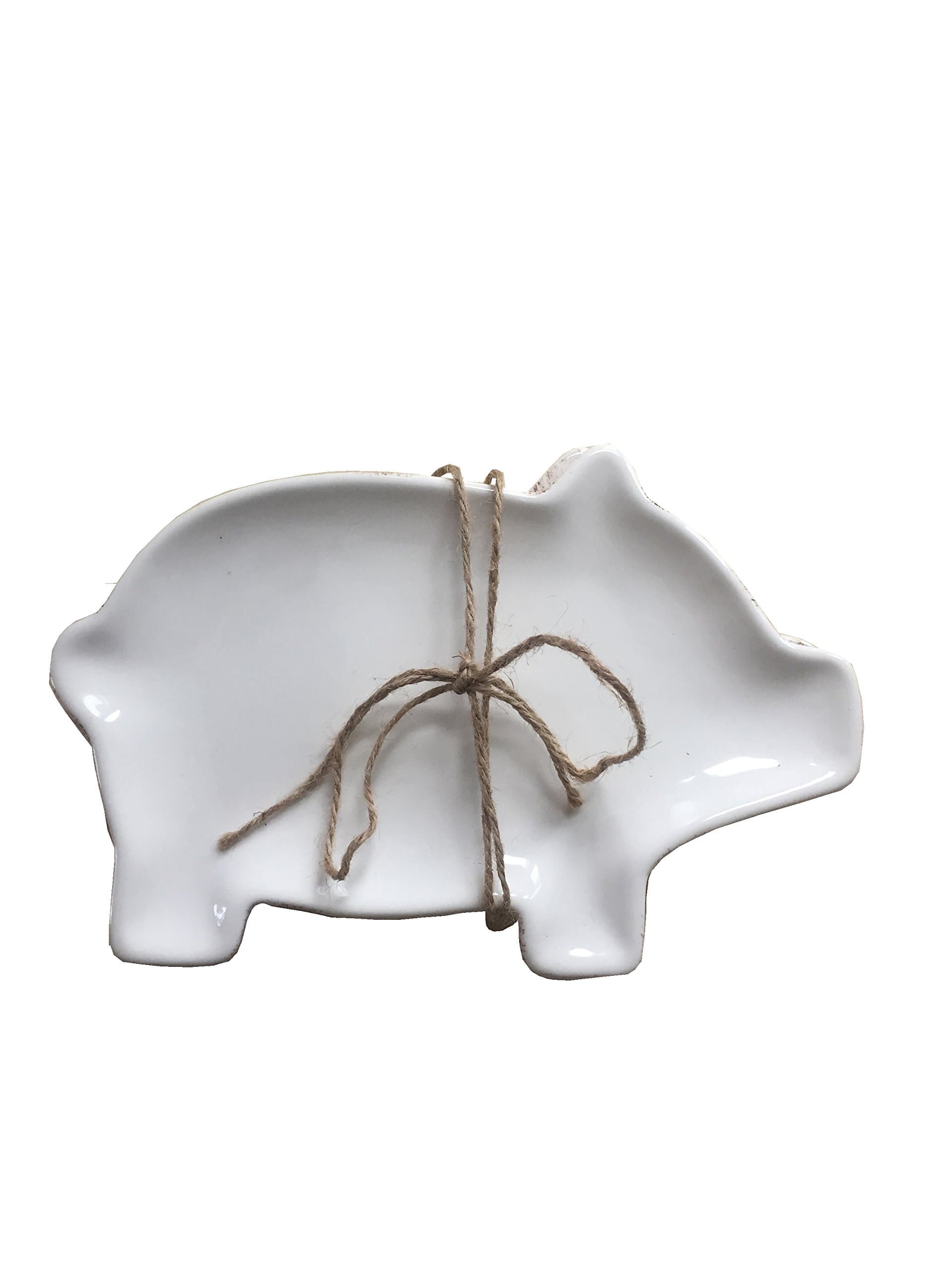 TAG Pig Shaped Tidbit Plates Set/2, 1 EA