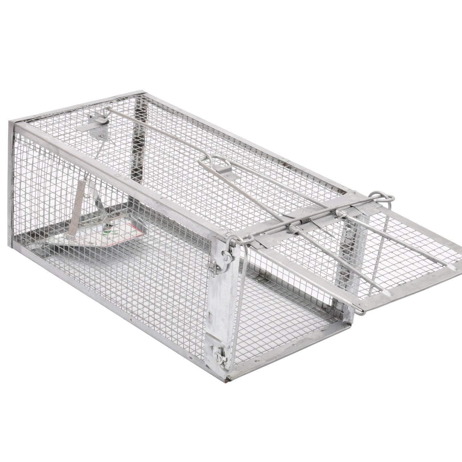 Kensizer Animal Humane Live Cage Trap That Work for Rat Mouse Chipmunk Mice Voles Hamsters and Other Small Rodents, Trampa Para Ratones, Catch and Release 1 Pack Medium