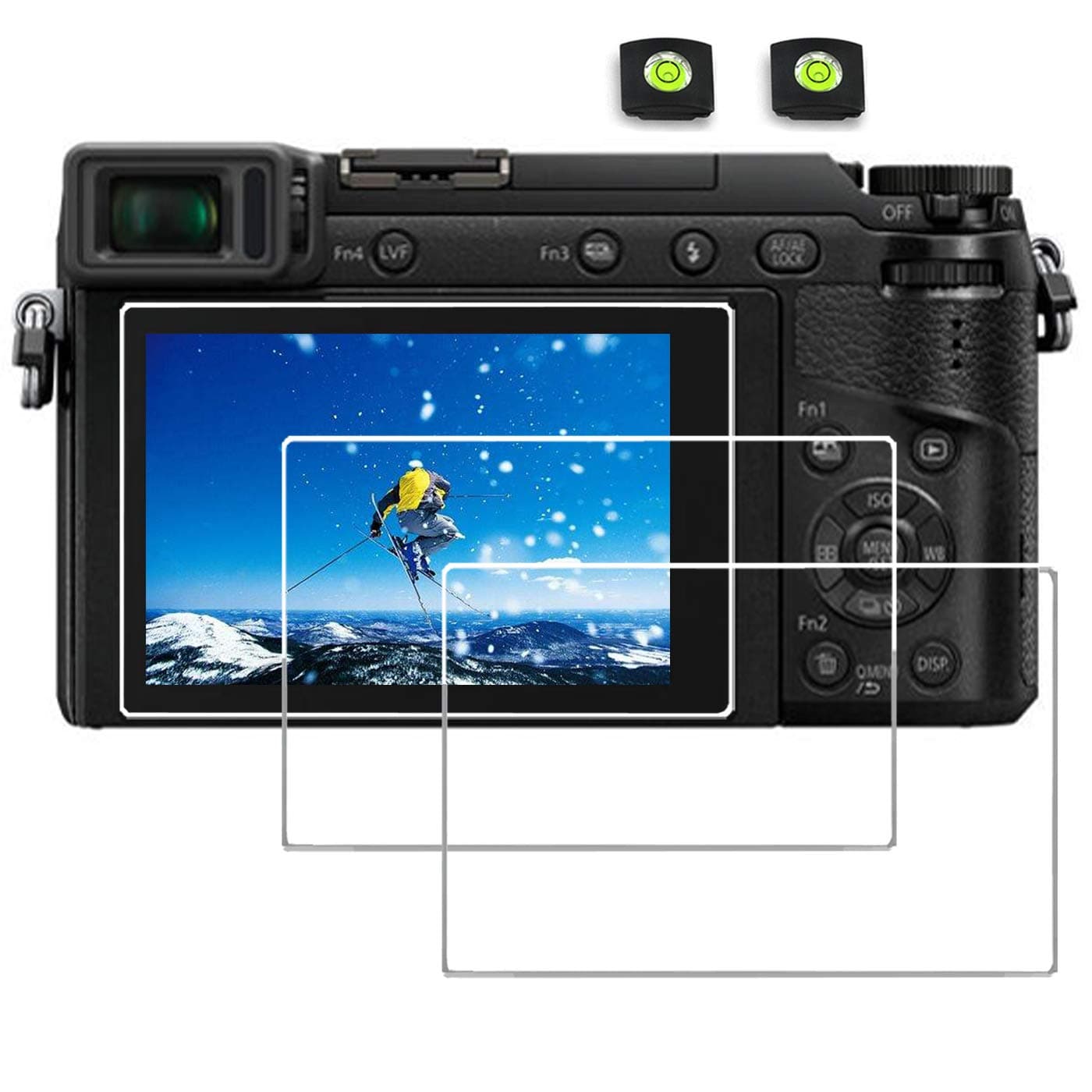 debous Screen Protector for Panasonic Lumix DMC-GX8 GX85 DMC-LX10 LX9 G9 G85 G7 G7 Mark ii,desous Anti-Finger Tempered Hard Protective Cover