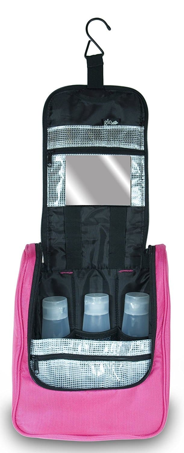 Hanging Cosmetic Bag Hot Pink