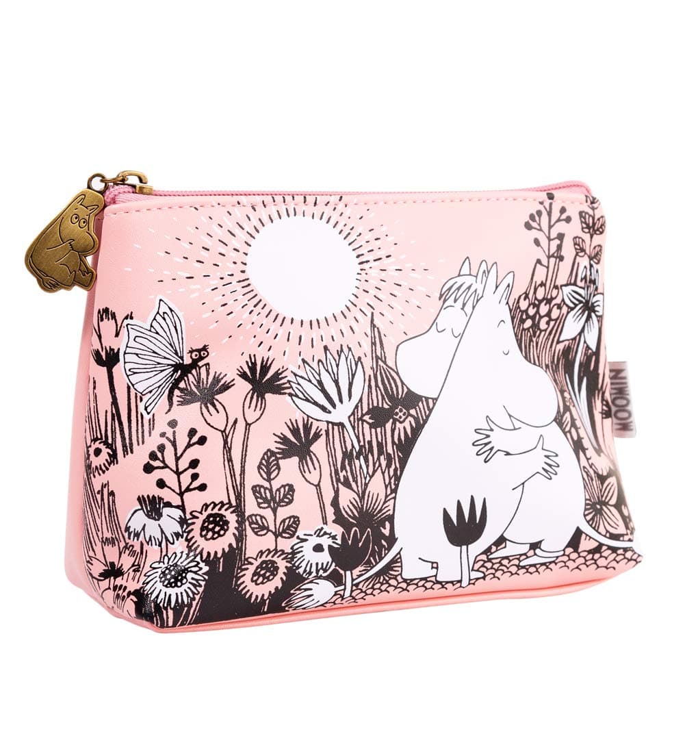 Pink Moomin Love Make Up Bag