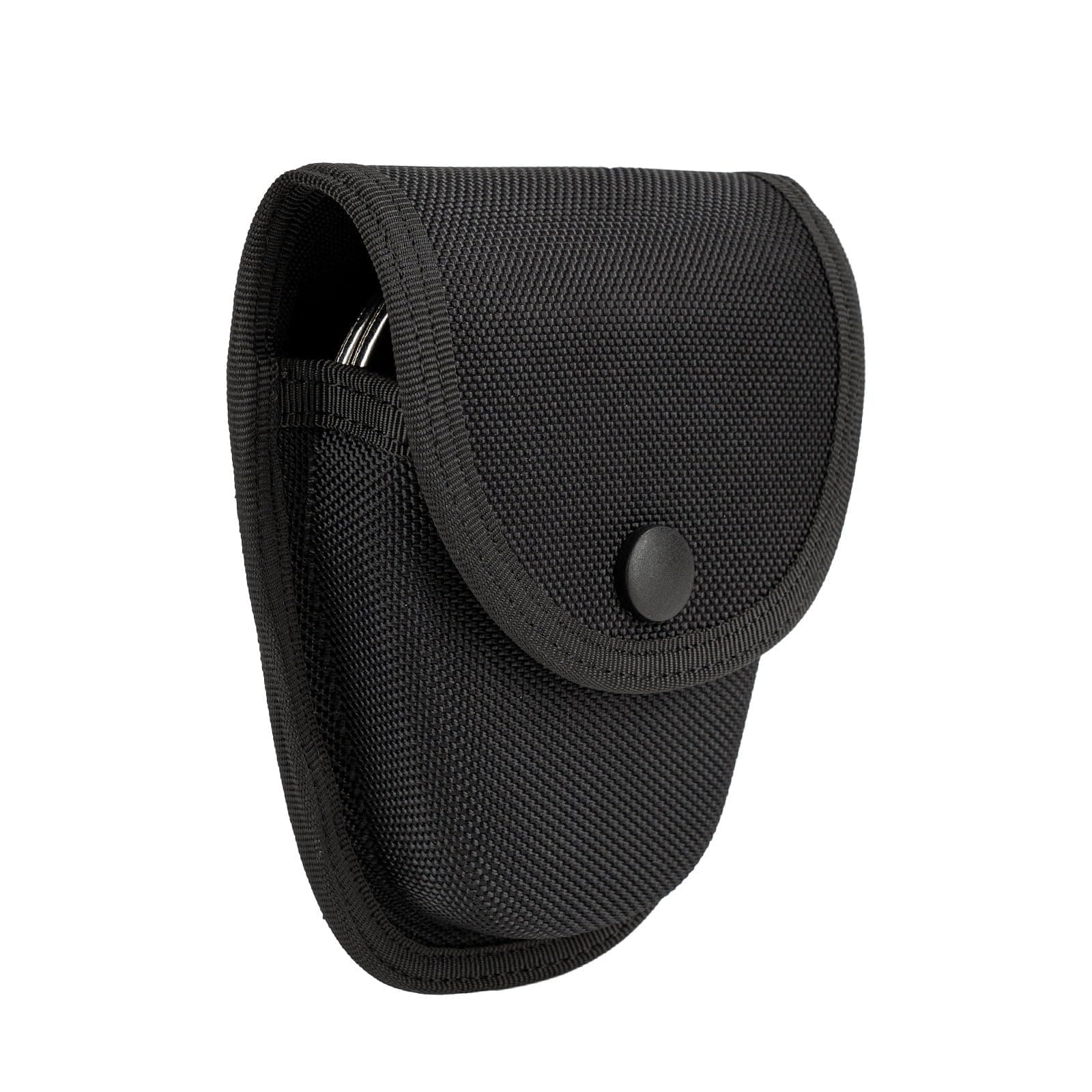 Handcuff Pouch for Duty Belt Loop MOLLE Vest Standard Cuff Case Chain/Hinge Handcuff Nylon Holster ASP Cuff Holder Carry Bag Sheath for Law Enforcement Security Police Correctional Officer