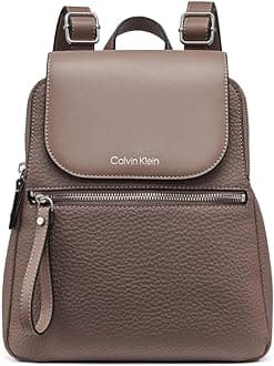 Calvin Klein Women's Elaine Bubble Lamb Novelty Key Item Flap Backpack Backpack