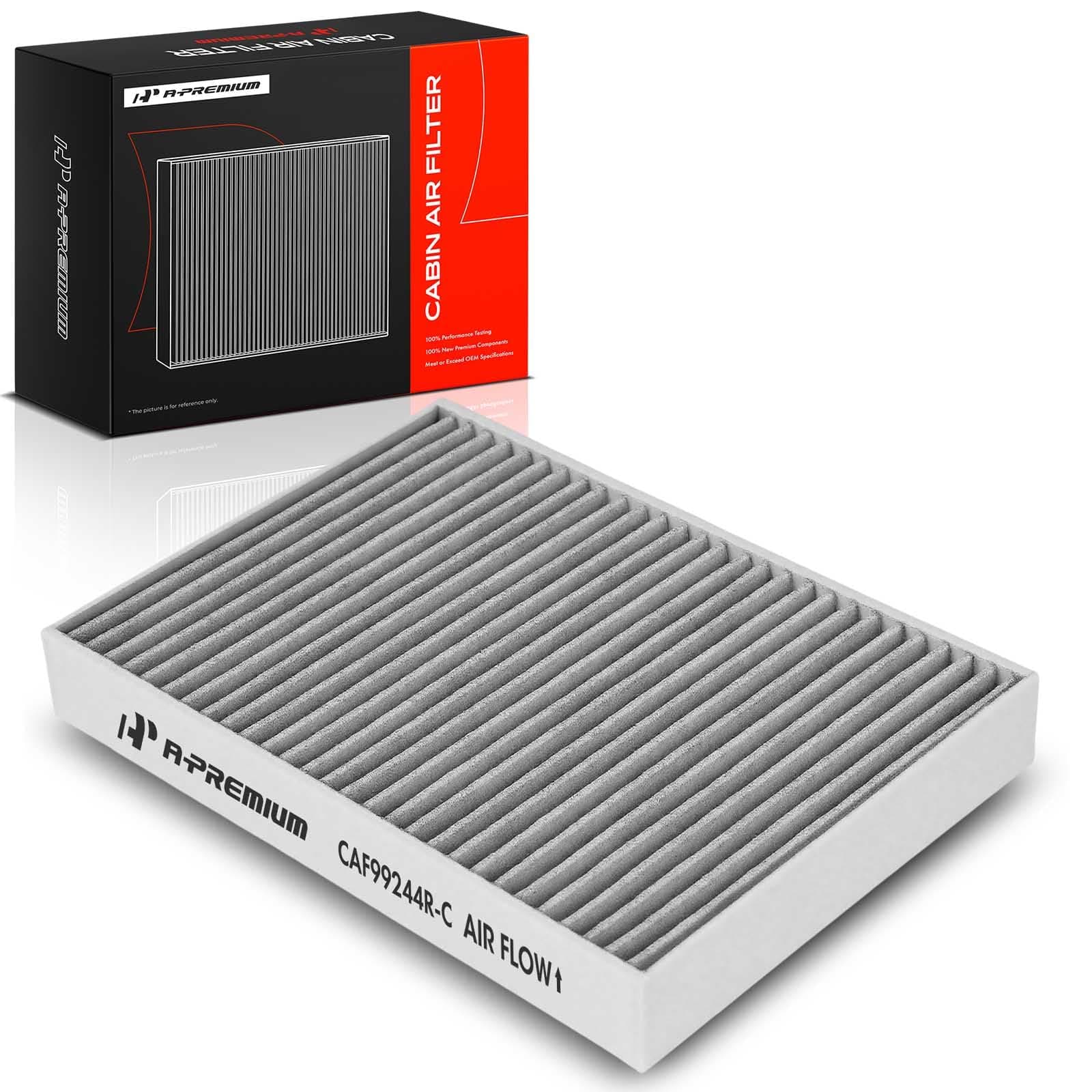 2-PC Cabin Air Filter with Activated Carbon Compatible with BMW 530i, 530i xDrive, X5, X6, X7, 530e, 540i, 540i xDrive, 740i, 750i, 750Li xDrive, 840i, Alpina B7, M5, M550i xDrive, M8