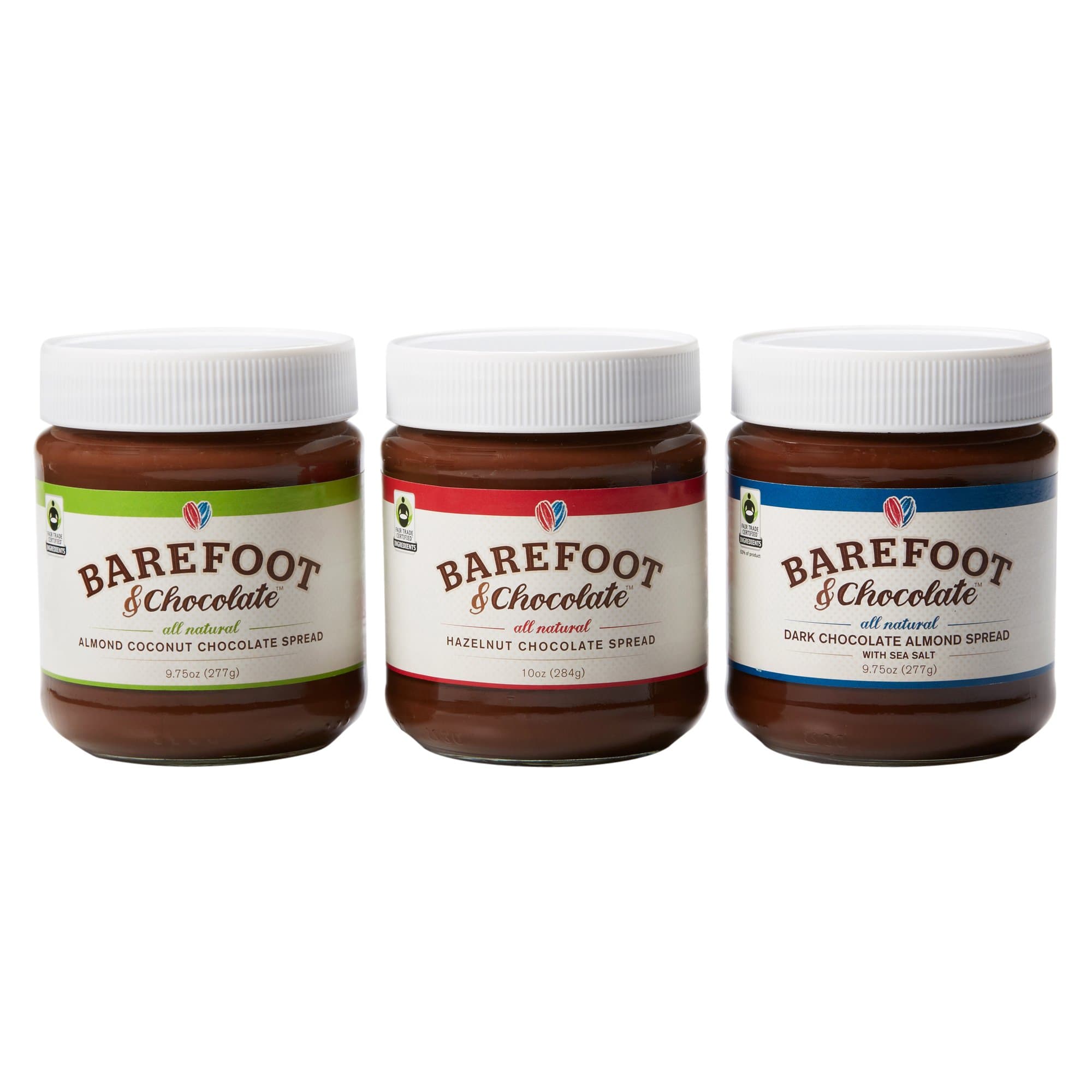 Barefoot & Chocolate Variety Pack, 3 Count